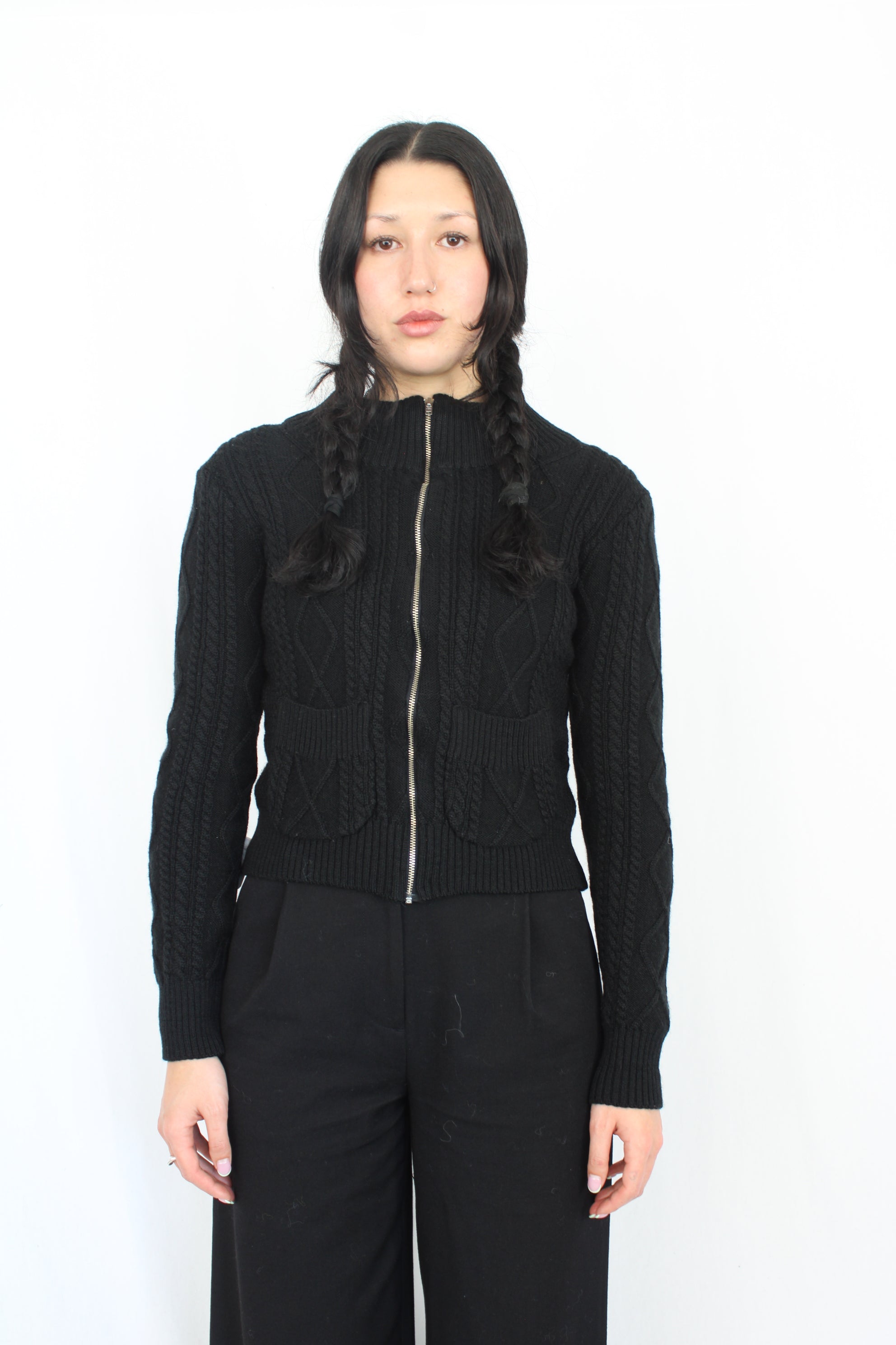 Kate Sylvester - Wool Zip Cardigan