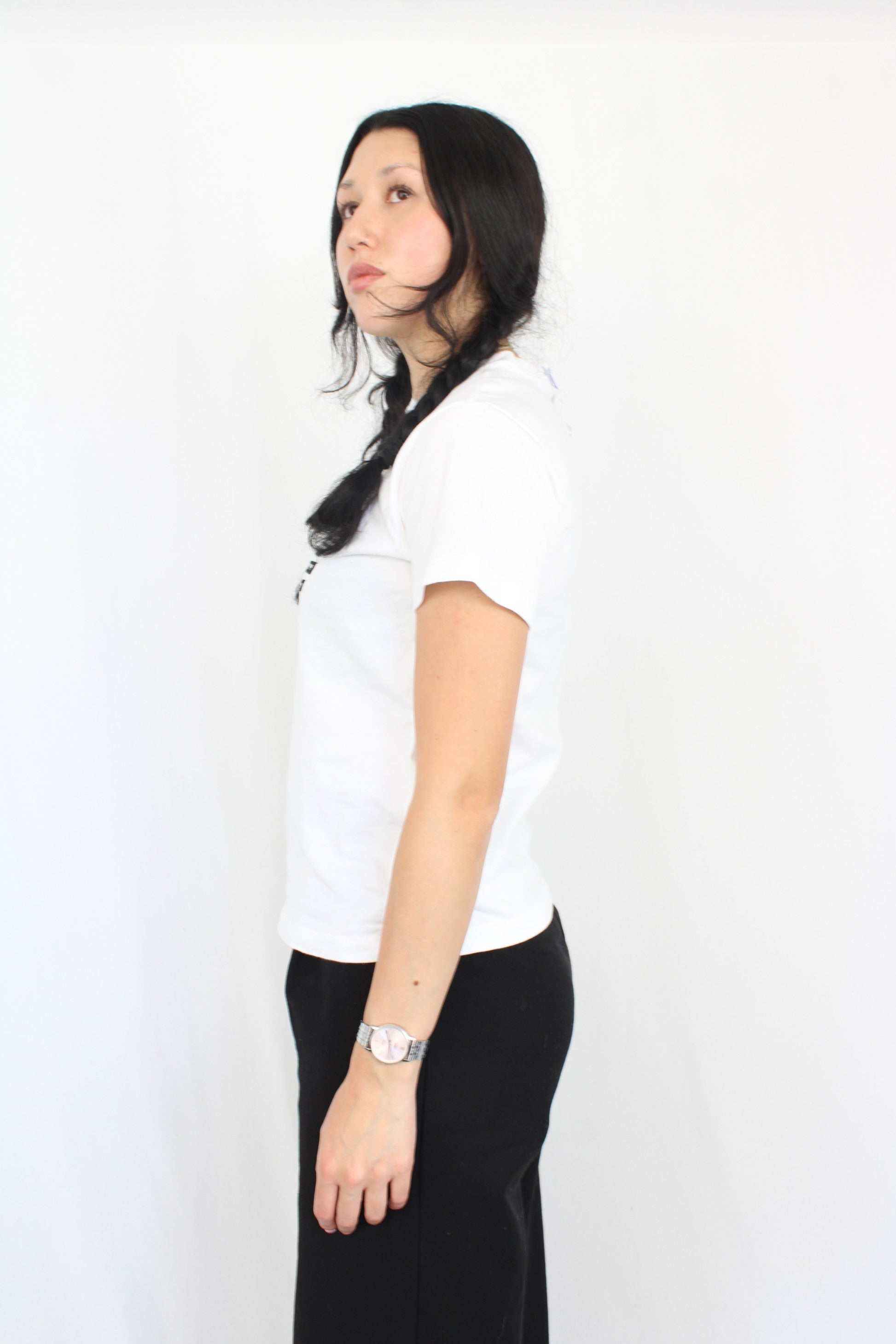 Adidas - Gingham Trefoil Tee