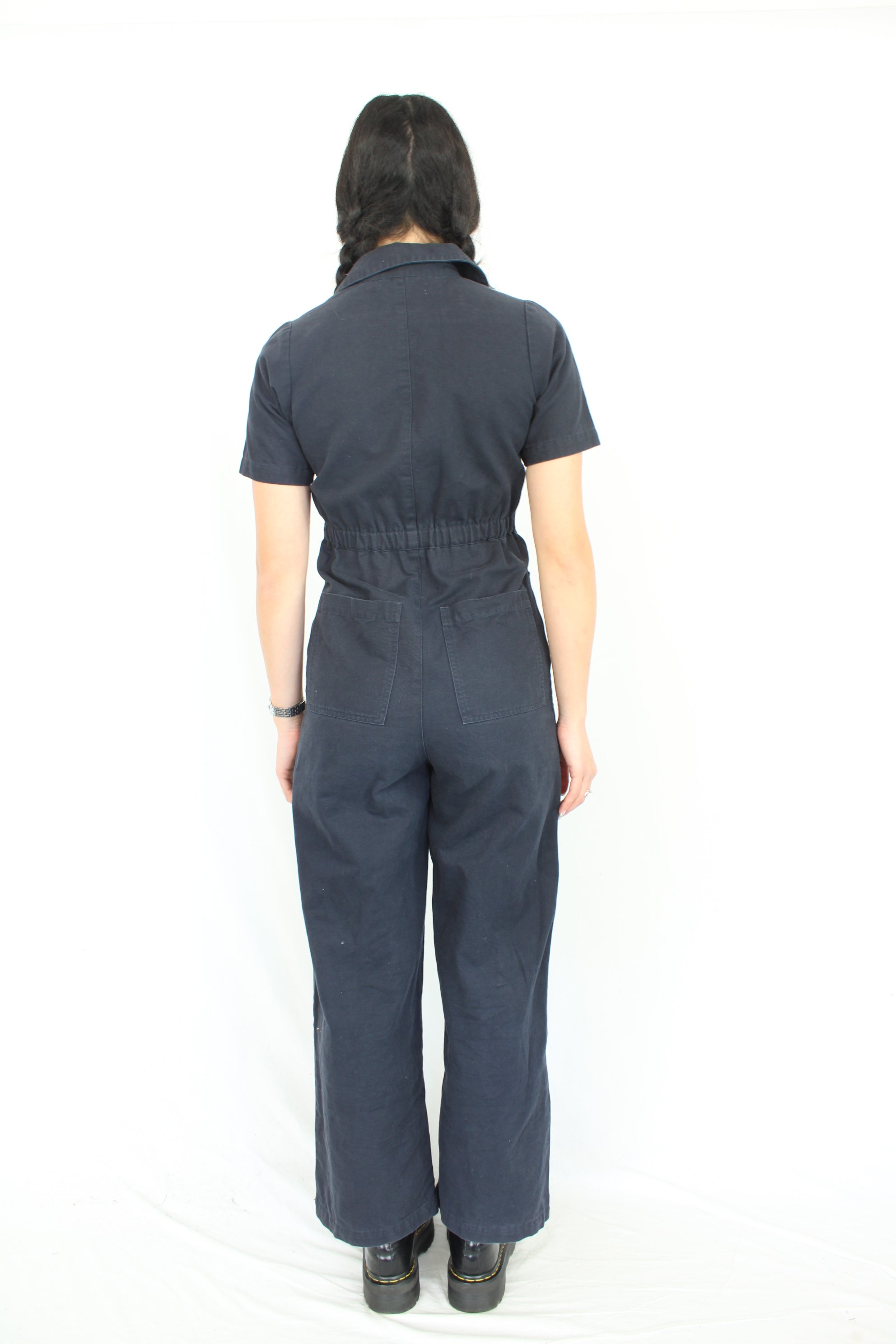 Handsom - Navy Overalls