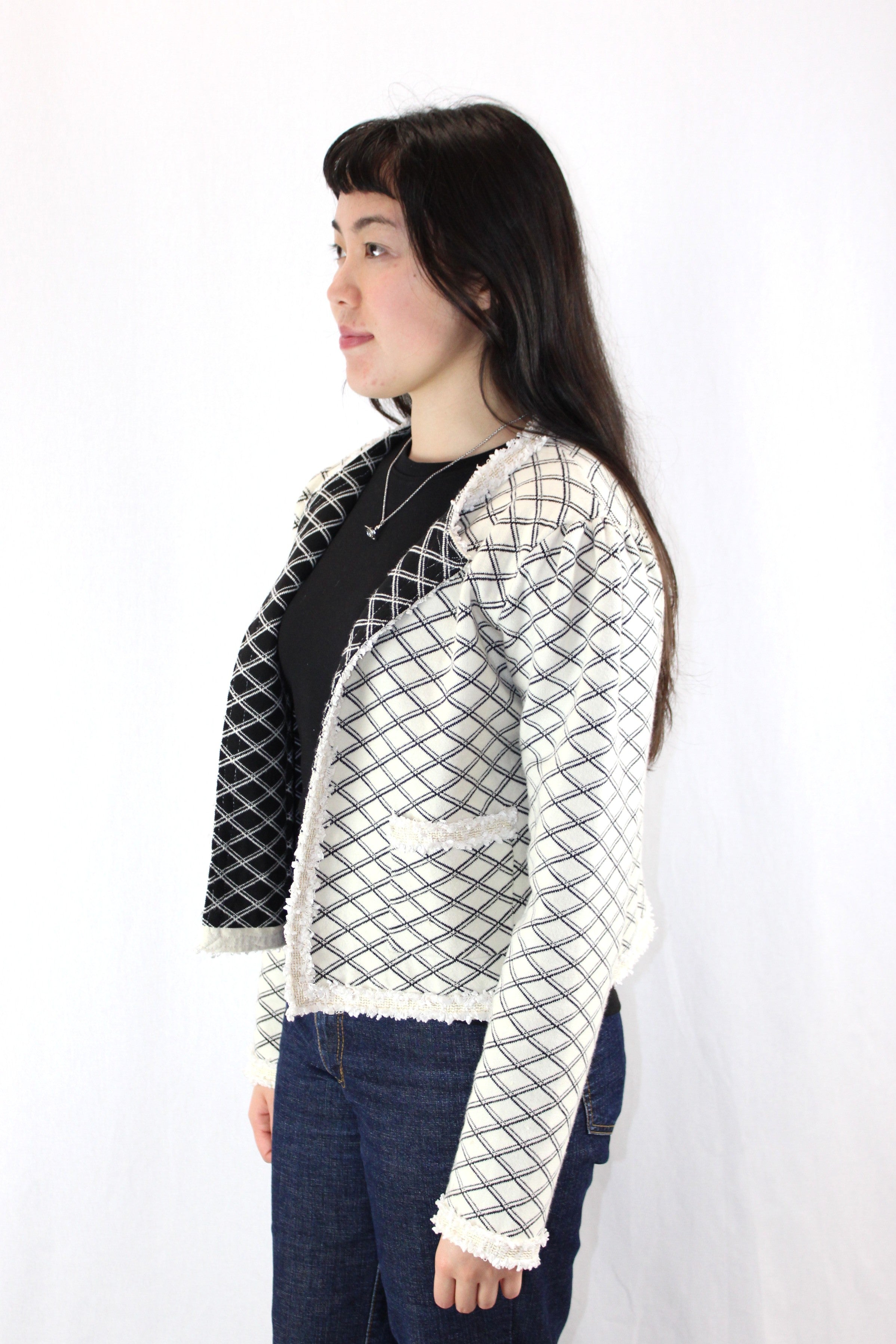 Sandro Paris - Geometric Print Jacket