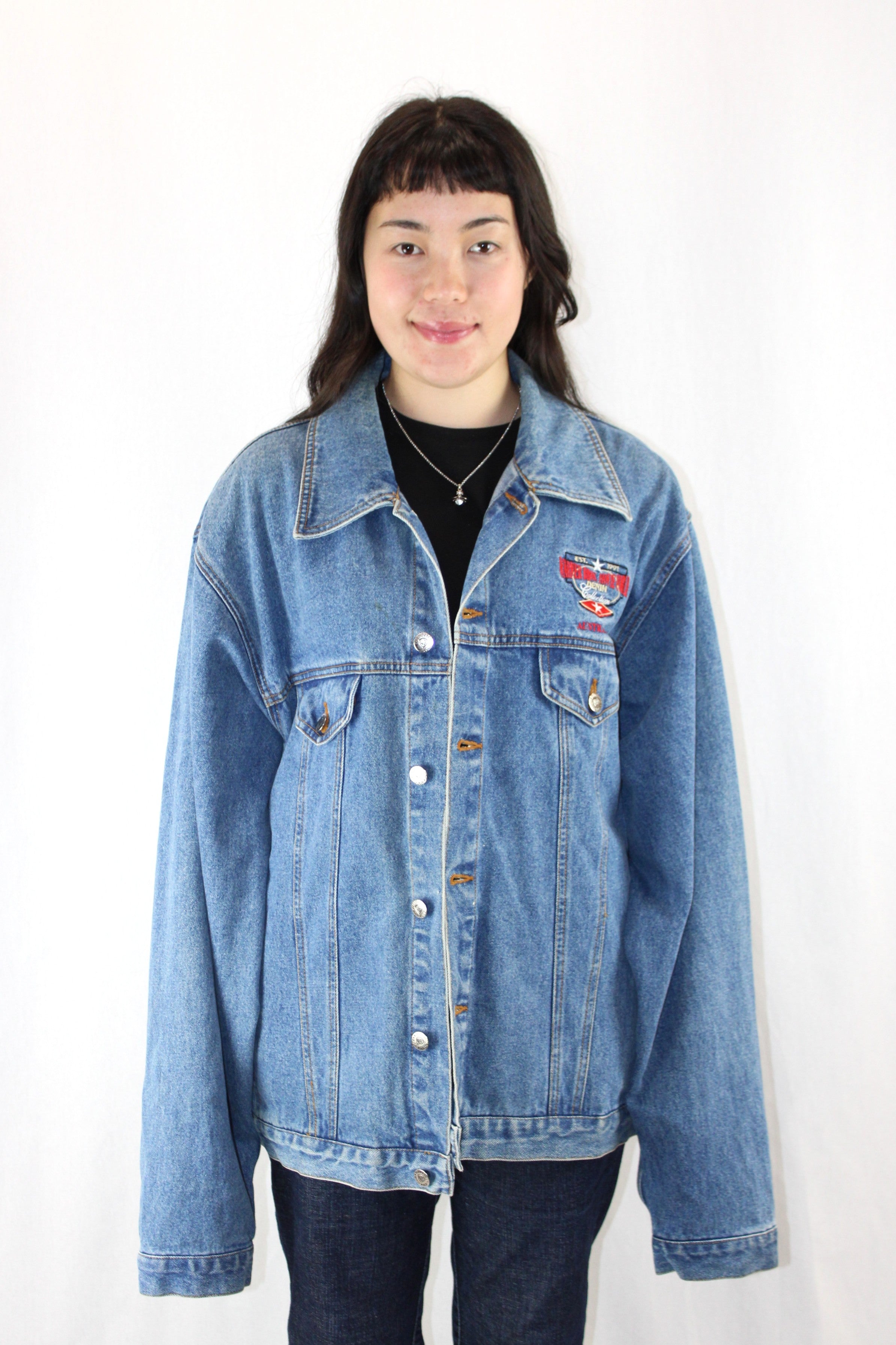 Warner Bros - Embroidered Denim Jacket