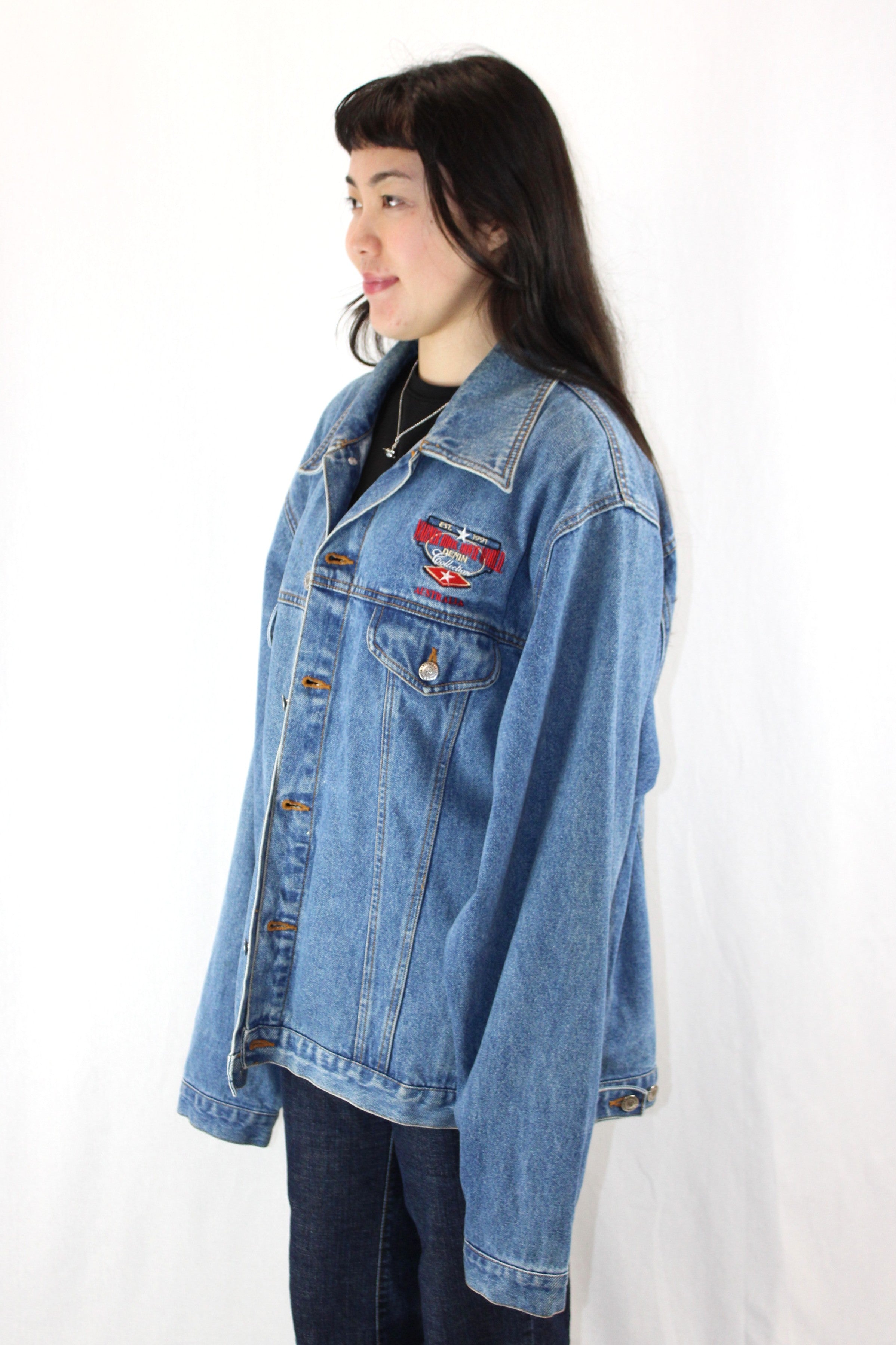 Warner Bros - Embroidered Denim Jacket