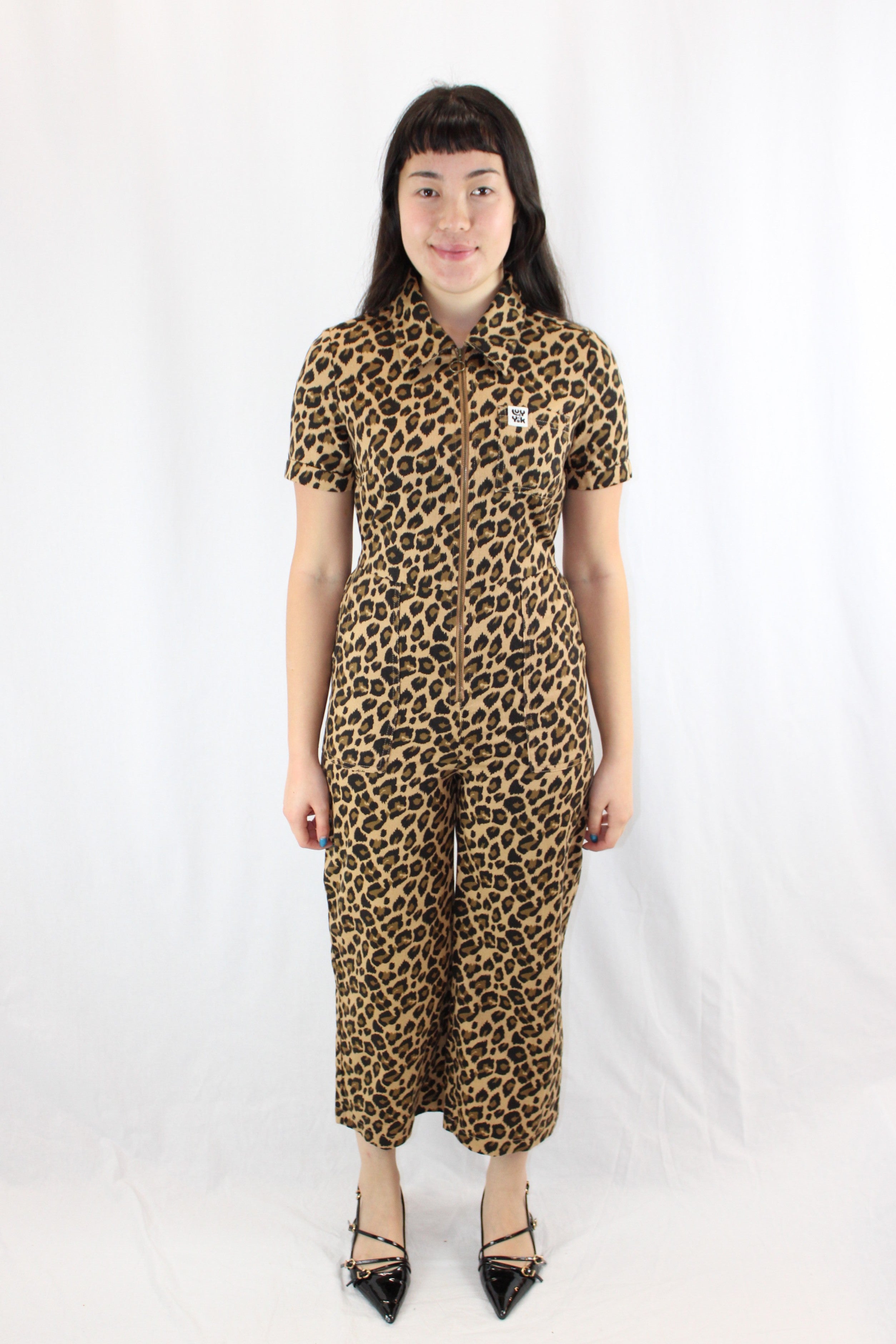 Lucy & Yak - NWT Leopard Boilersuit
