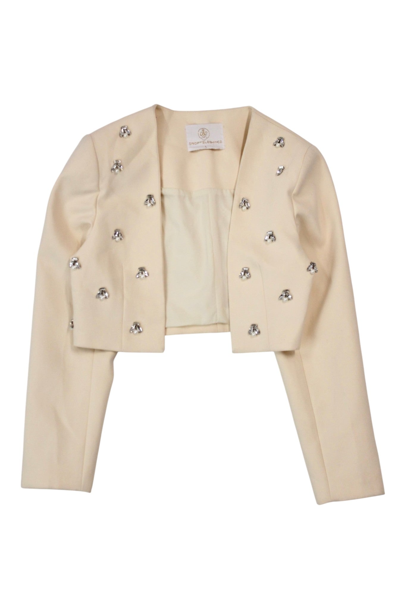 Drop of Elegance - Embellished Blazer