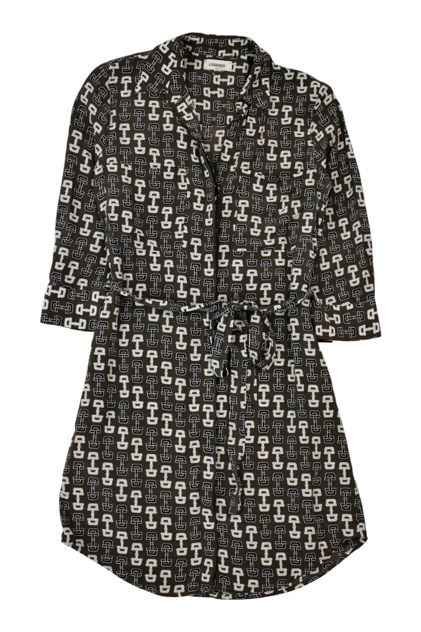 L'Agence - Chain Link Mini Dress