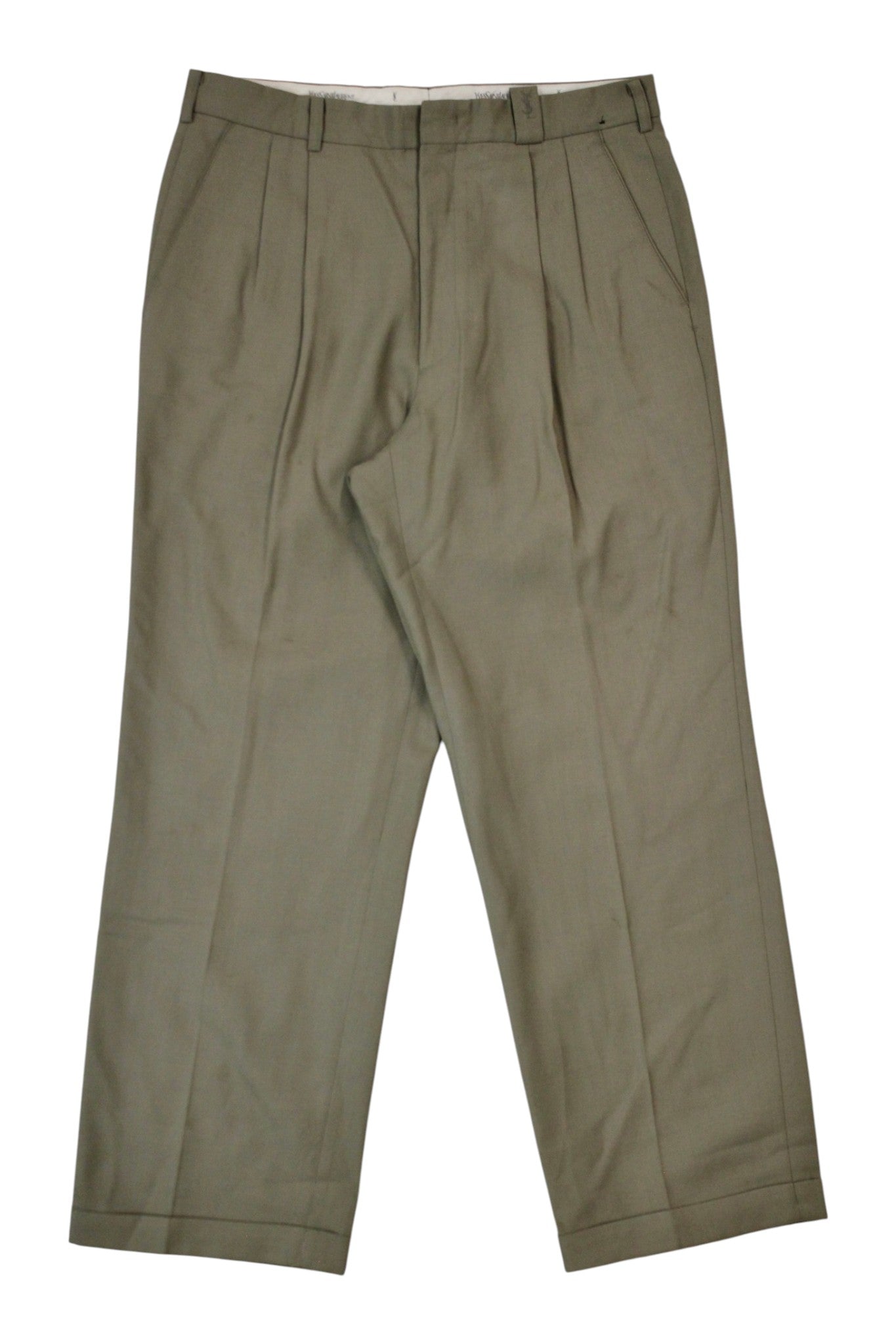 Yves Saint Laurent - Pleat Waist Suit Pants