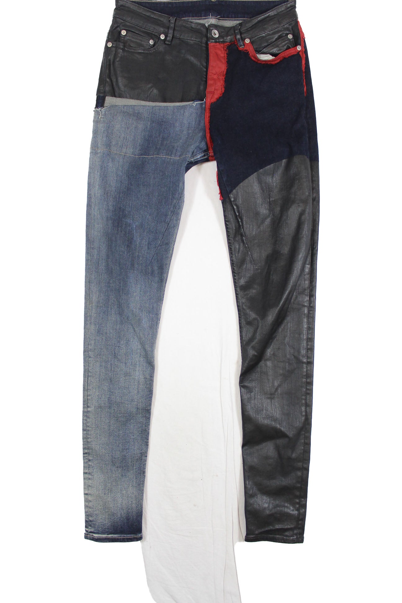 Rick Owens DRKSHDW - Patchwork Skinny Jeans