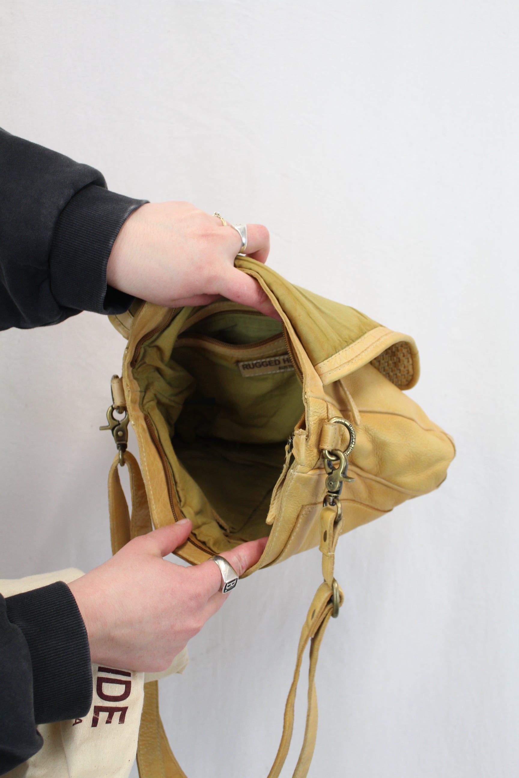 Rugged Hide - Leather Satchel