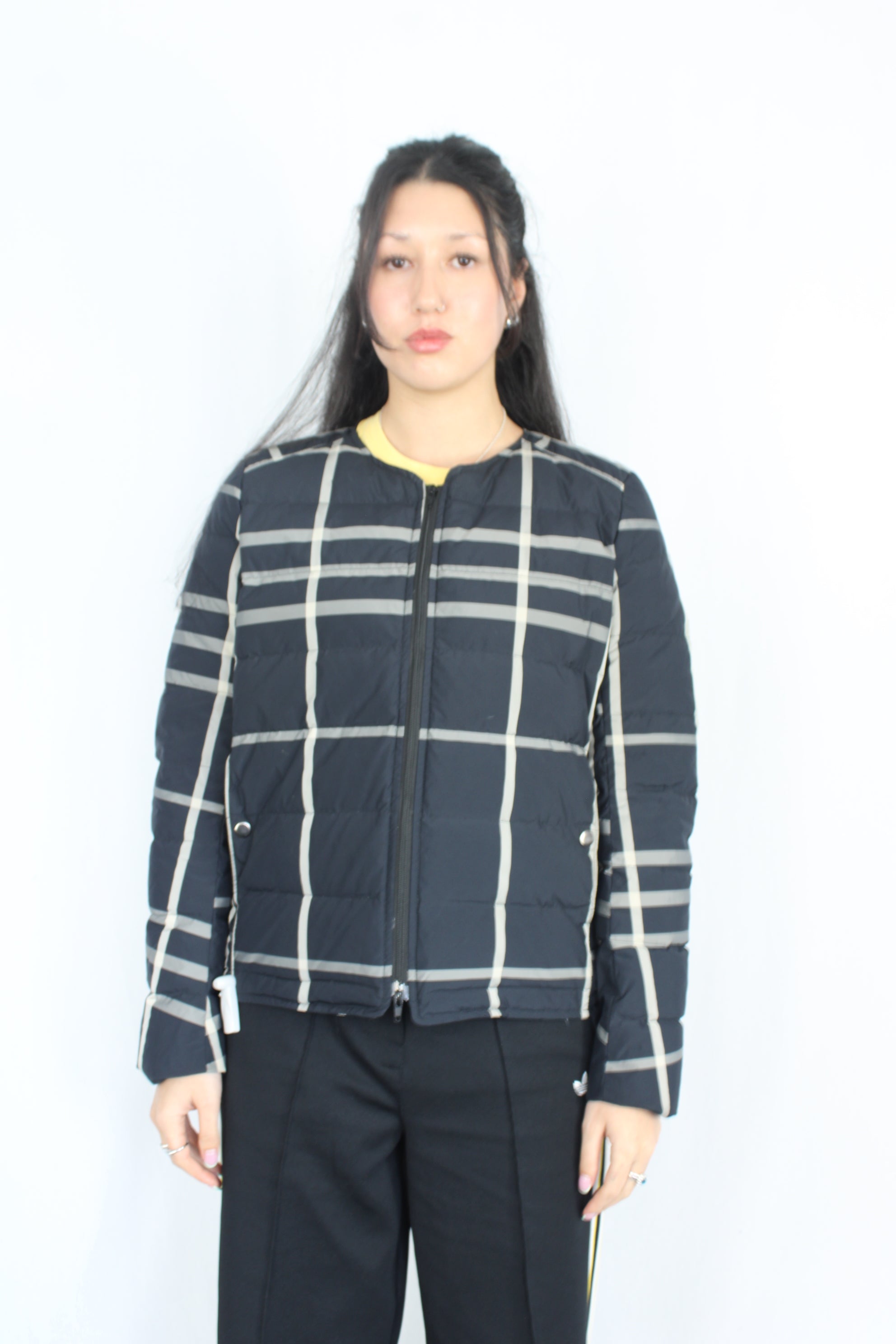 Annah Stretton - Grid Puffer Jacket