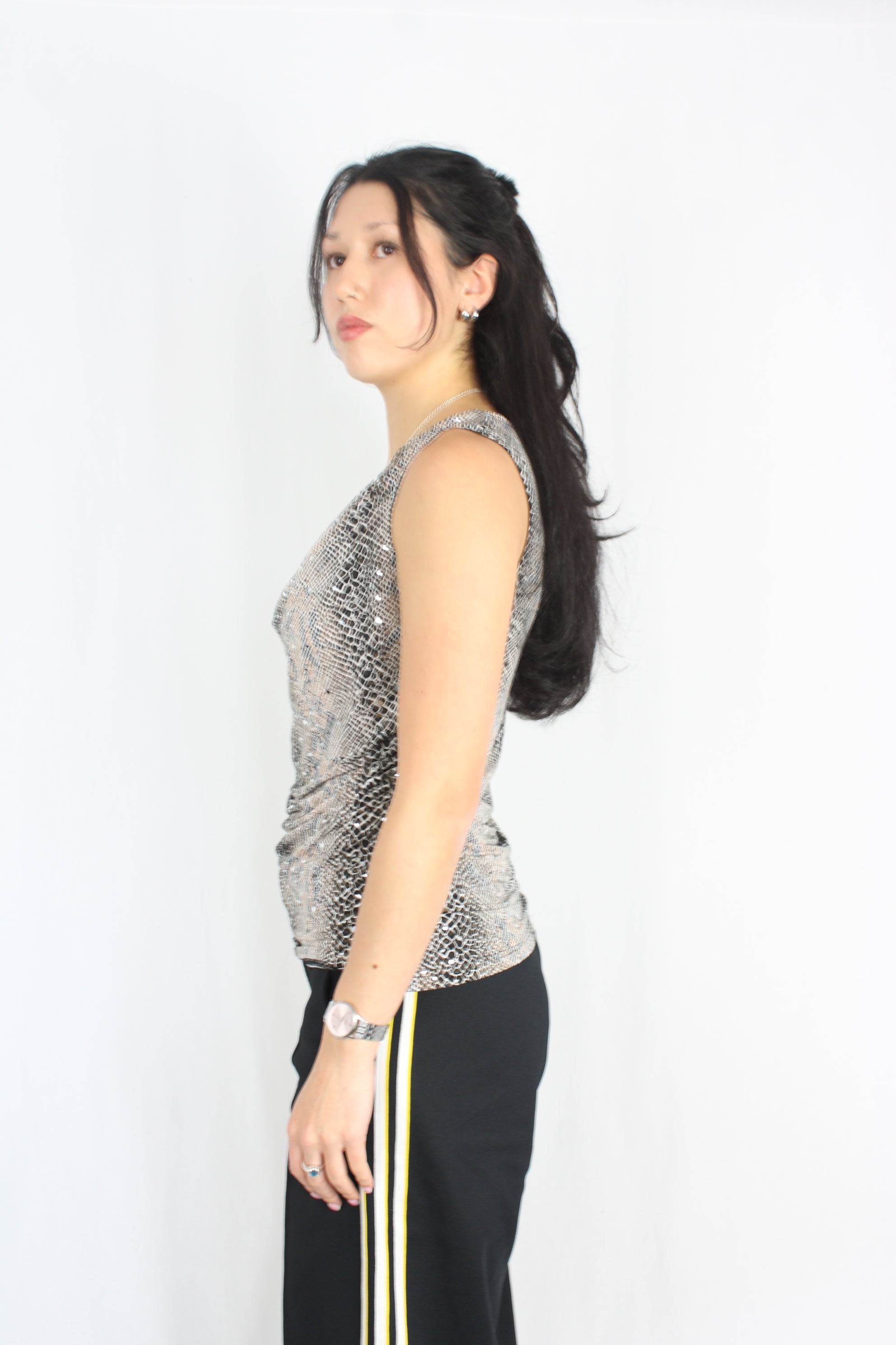 Joseph Ribkoff - Vintage Snakeskin Top