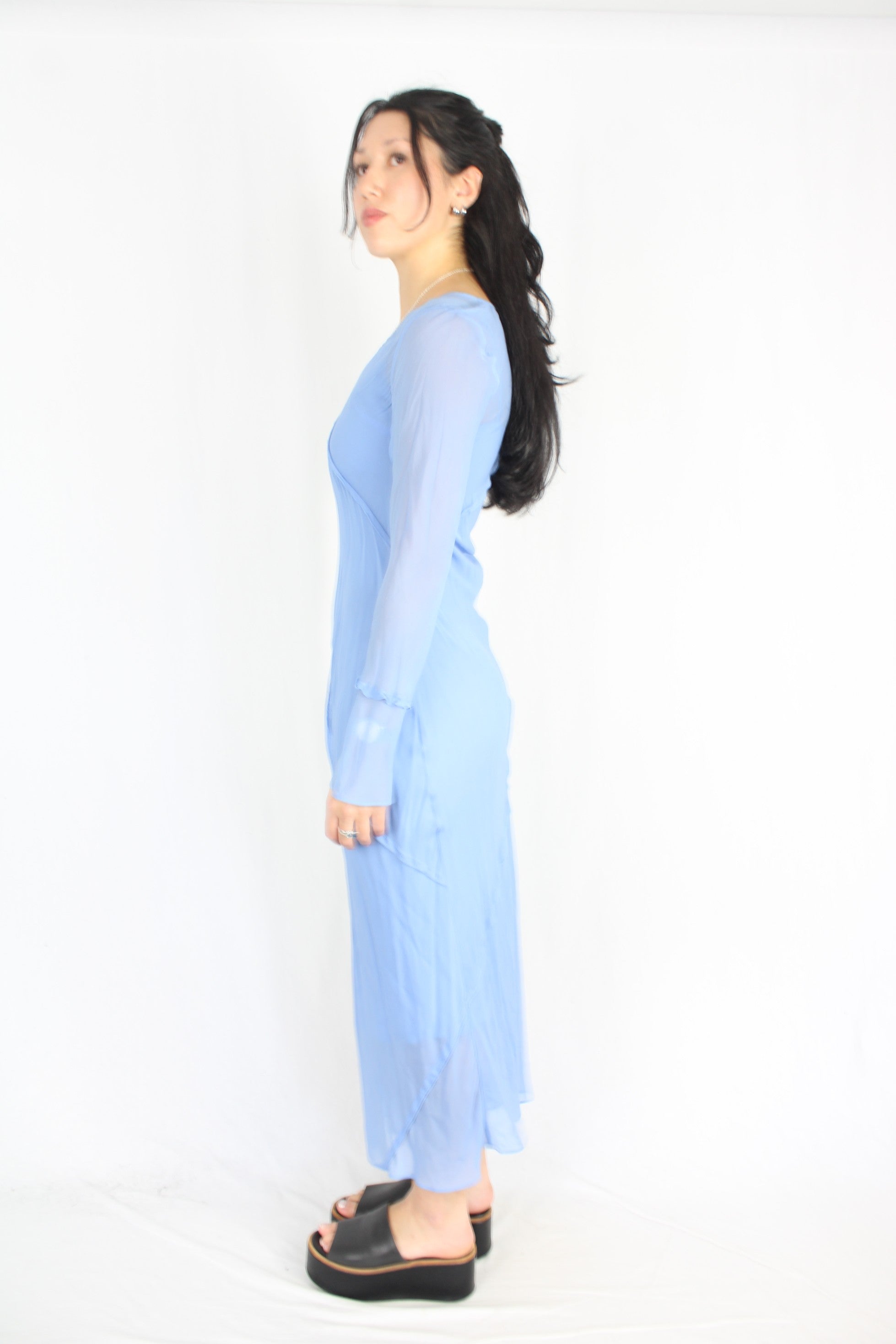 Country Road - Silk Sheer Dress