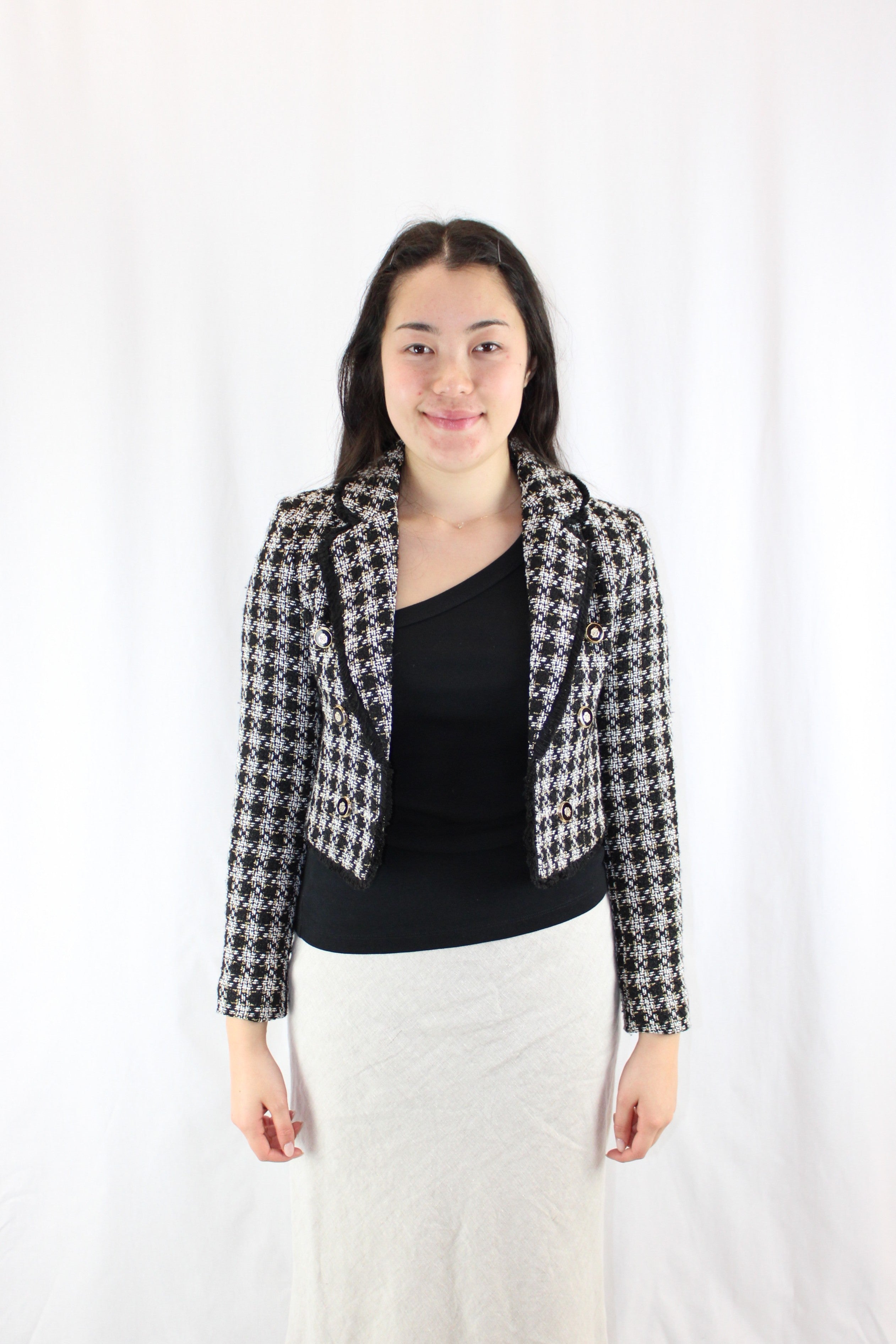 Miss Selfridge - Cropped Tweed Jacket