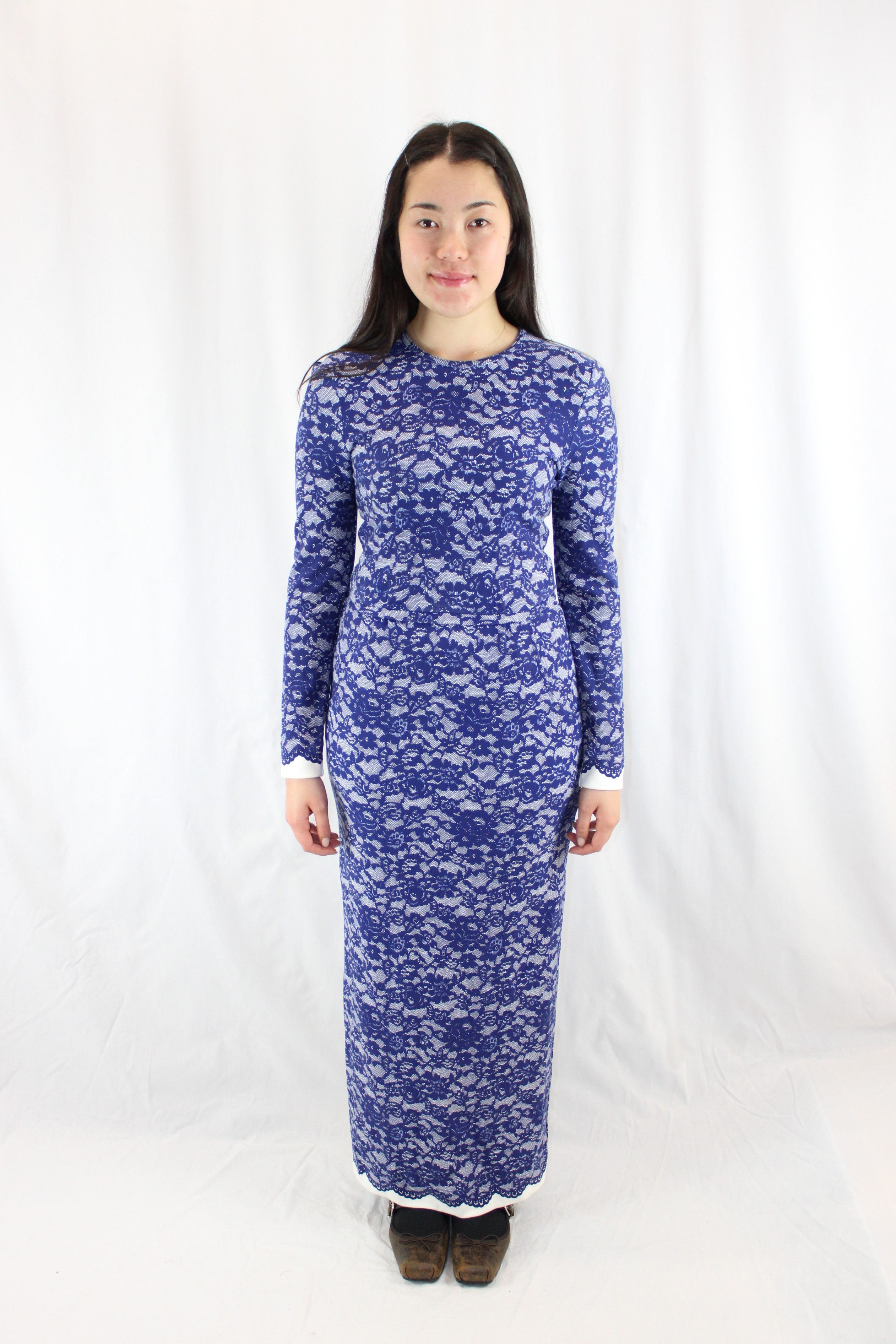 Kate Sylvester - Lace-Print Midi Dress