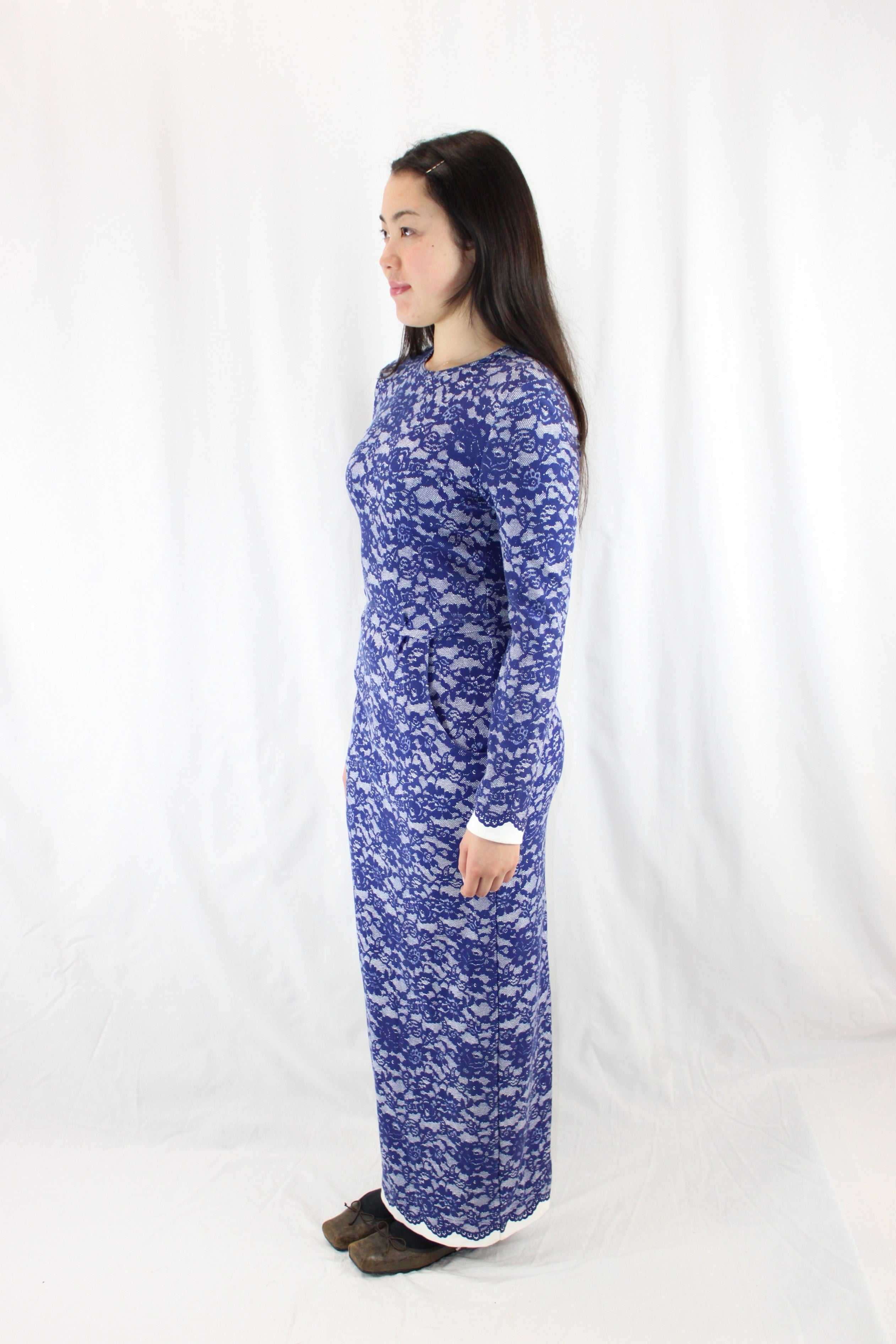 Kate Sylvester - Lace-Print Midi Dress