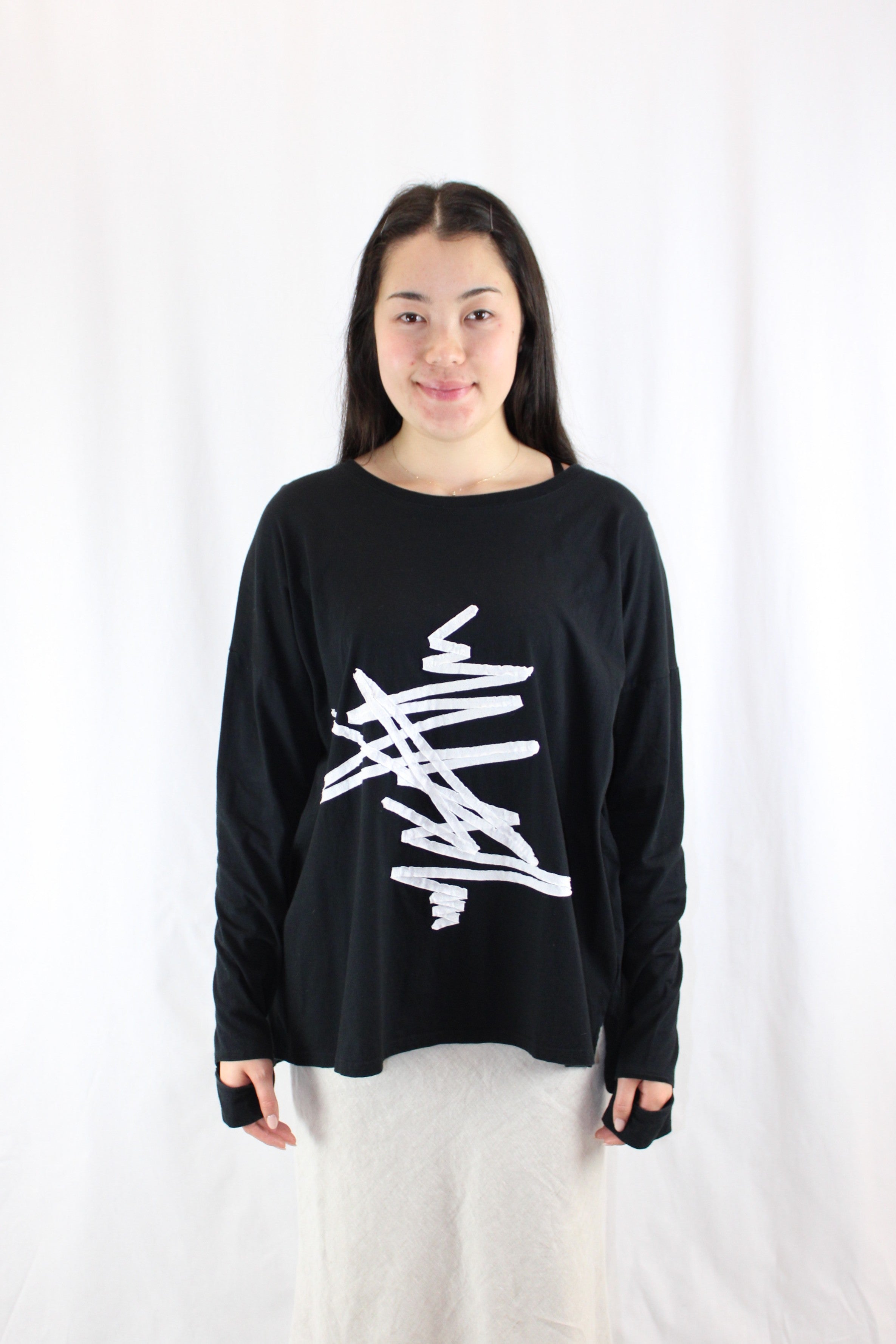 Taylor - Contrast Design Top