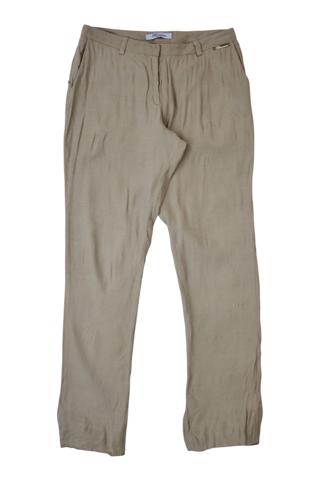 Blumarine - Soft Frill Detail Pants