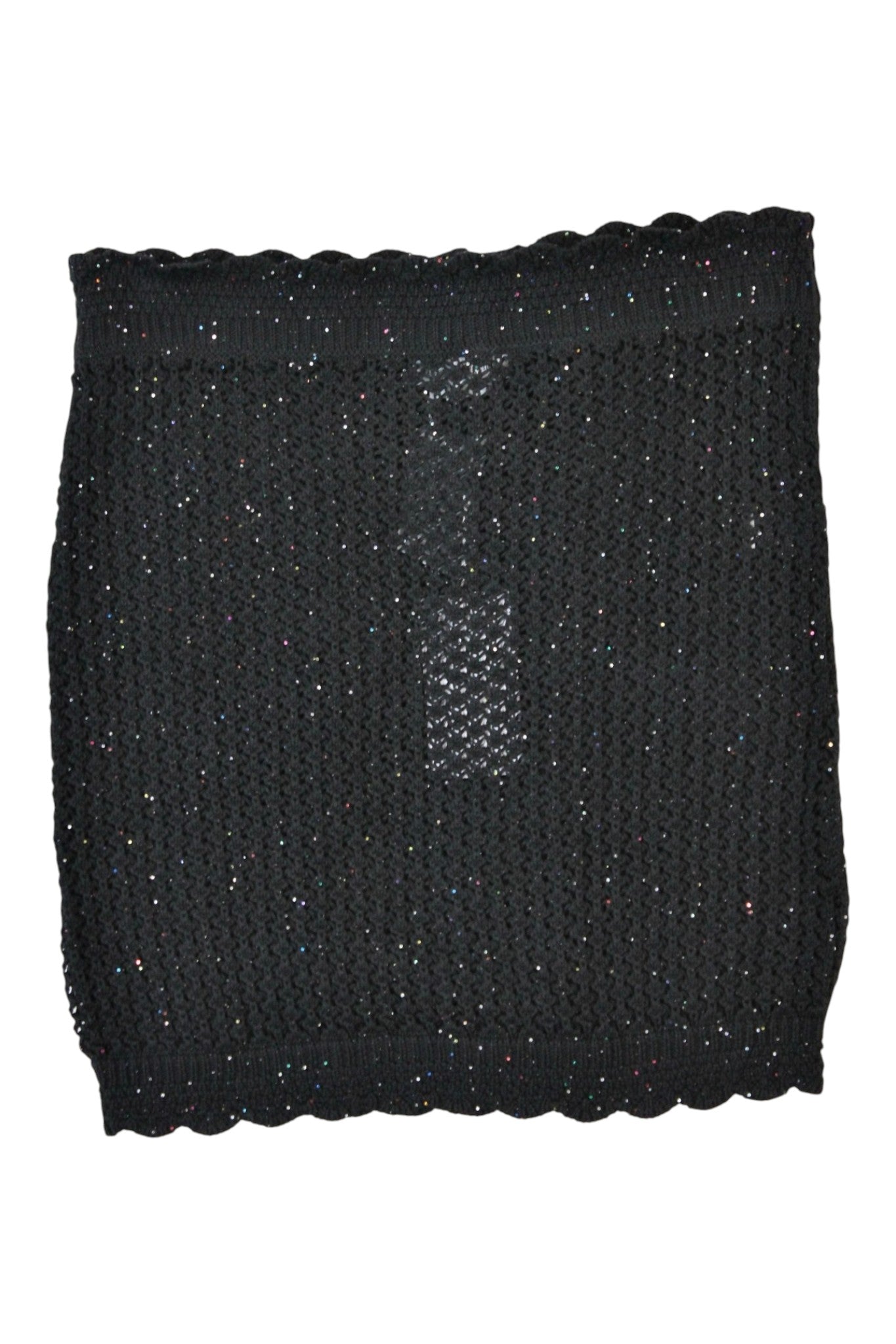 Lovers + Friends - Glitter Crochet Skirt