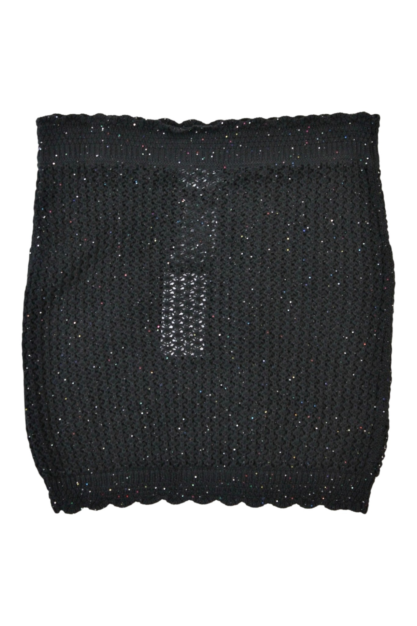 Lovers + Friends - Glitter Crochet Skirt