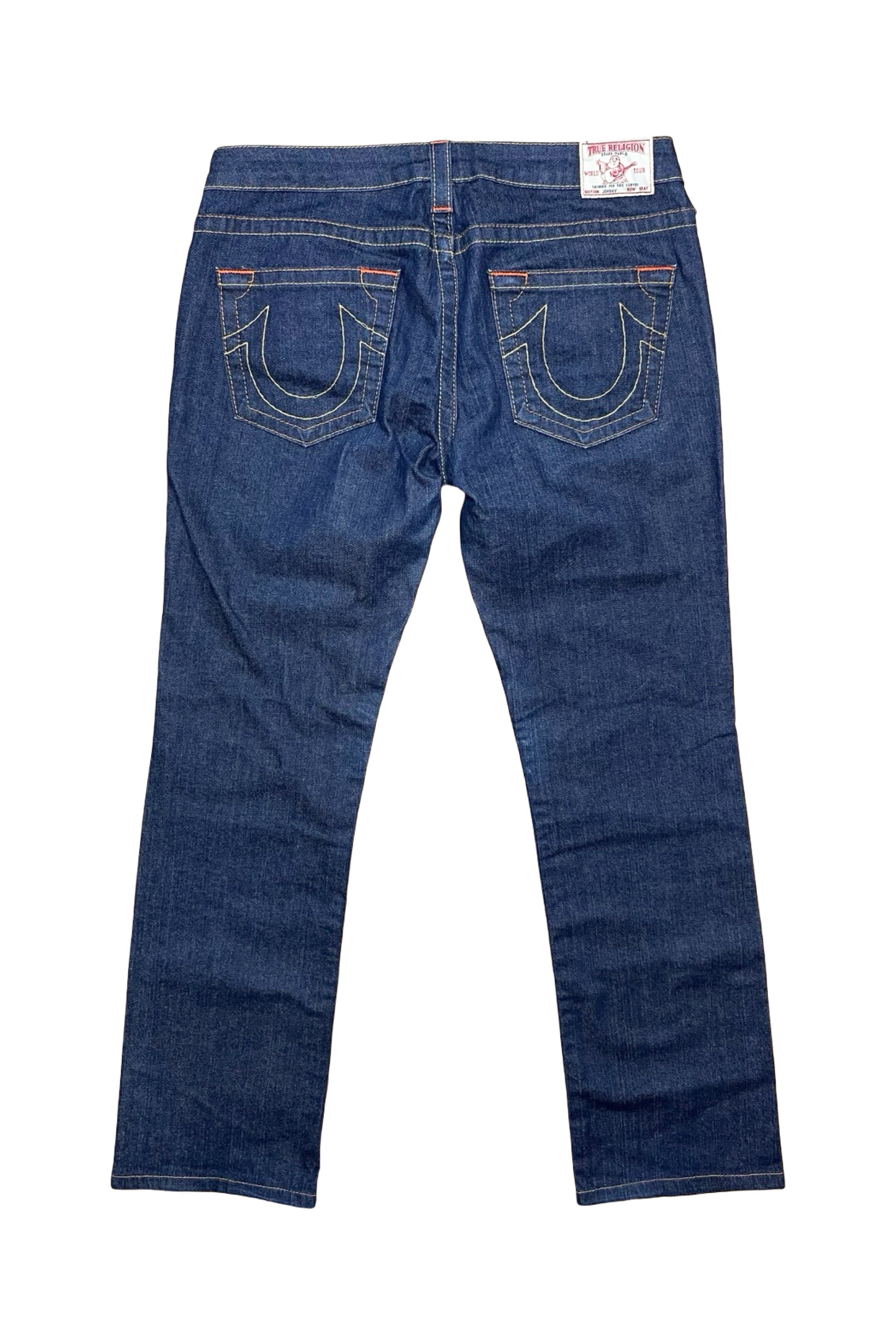 Low Rise Straight Leg Jeans