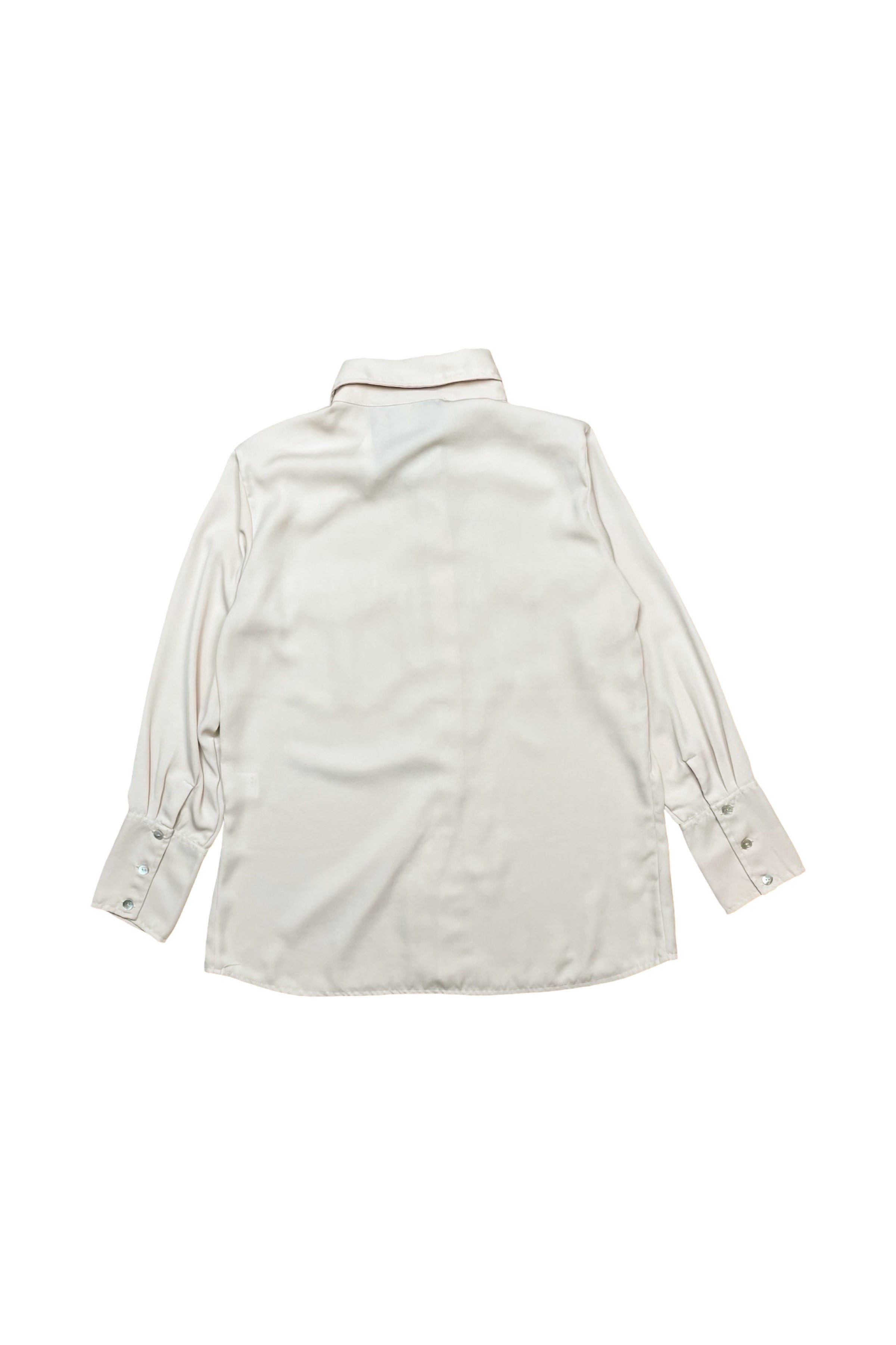 Collared Long Sleeve Button-Up
