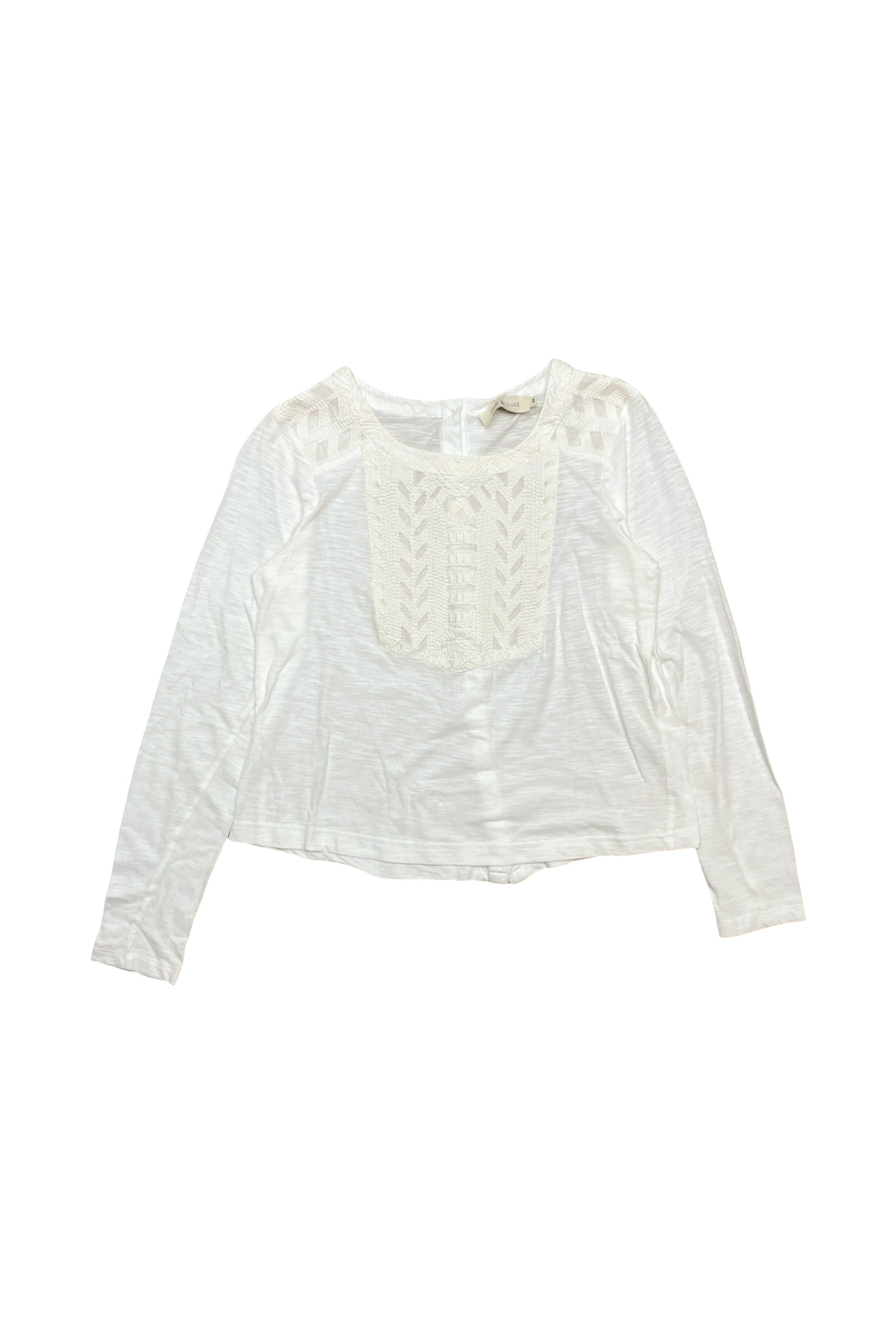 Lightweight Embroidered Long-Sleeve