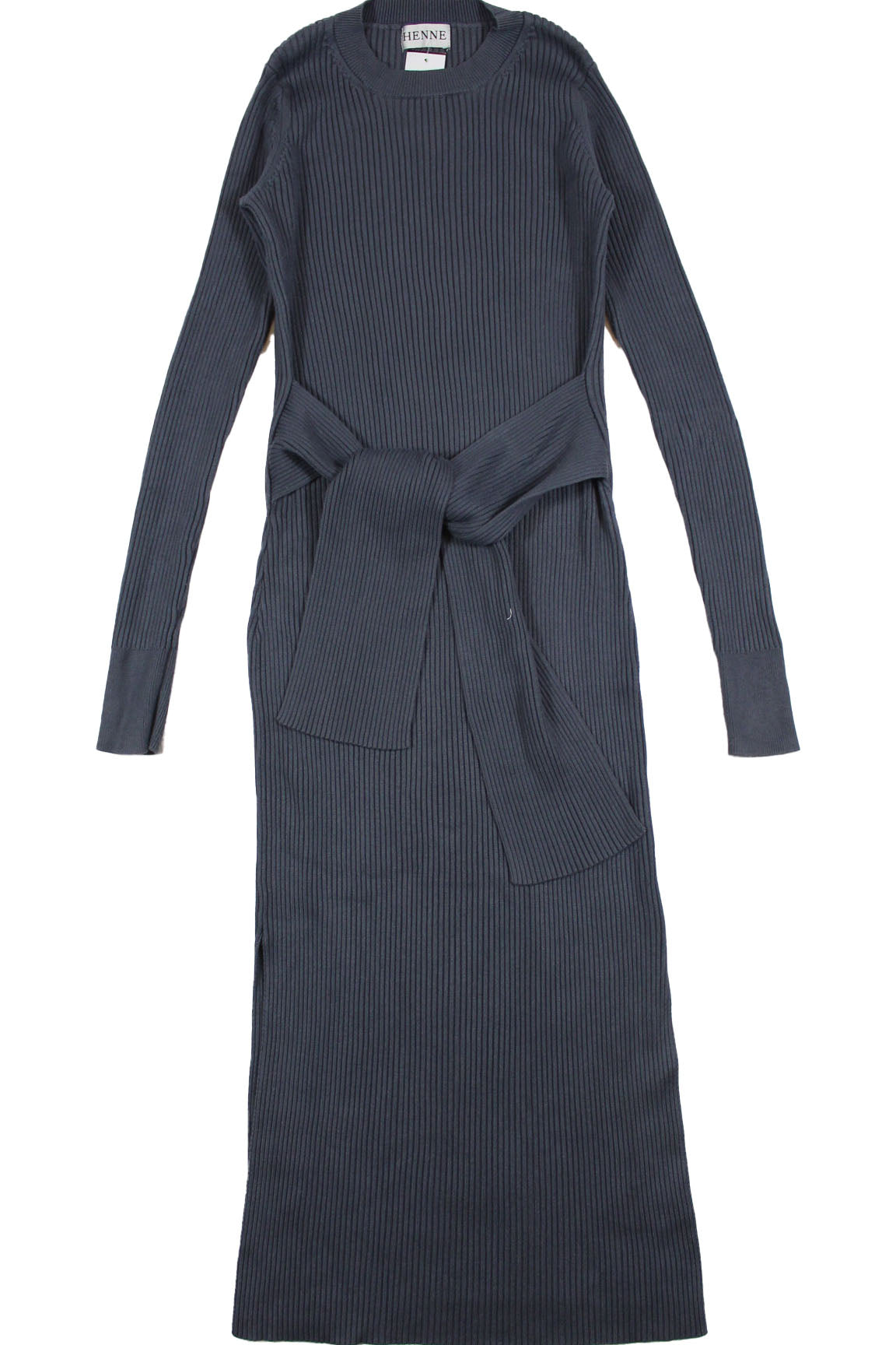 Henne - Ribbed Midi Dress