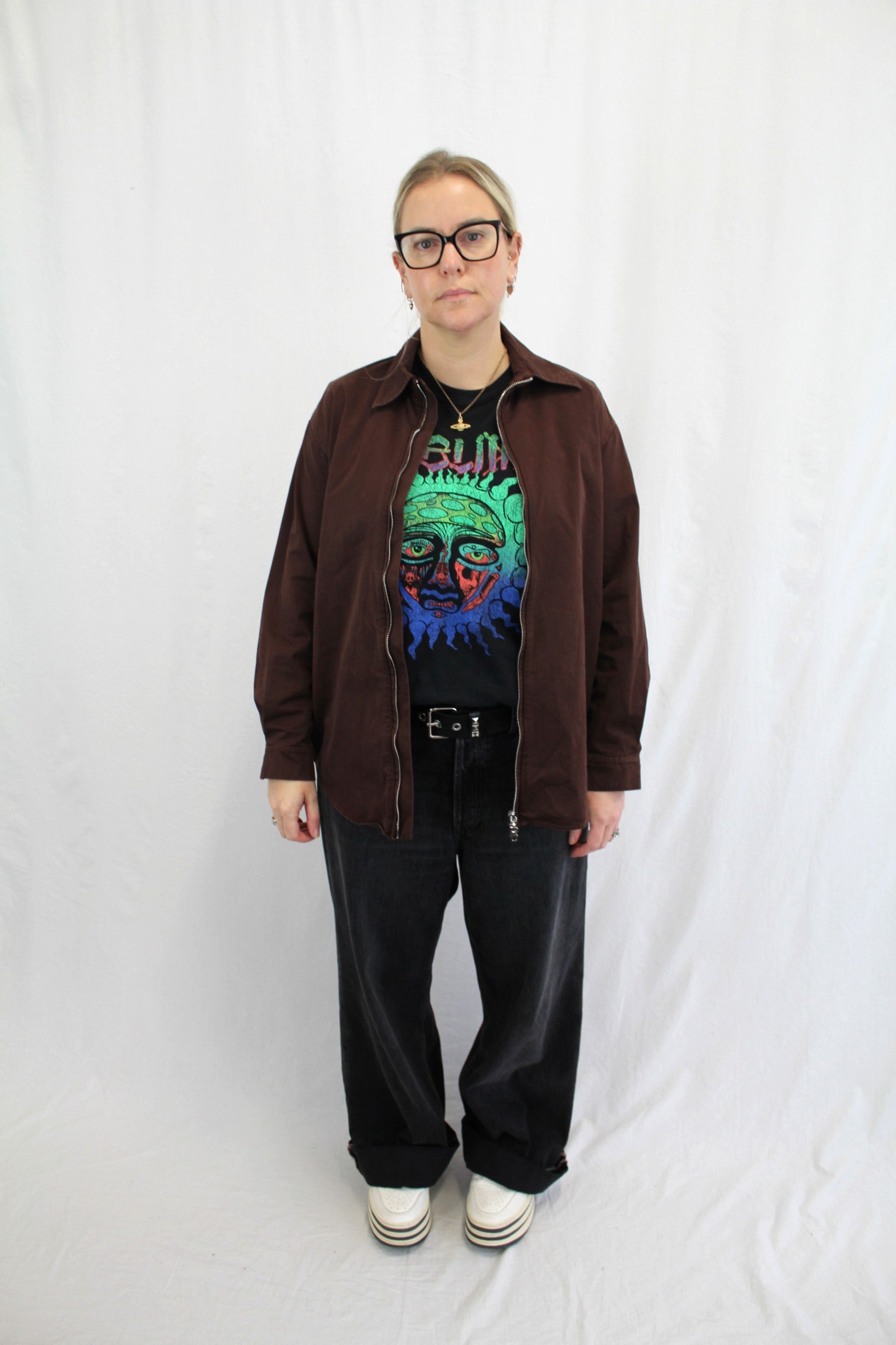 Rebe - Zip Up Overshirt