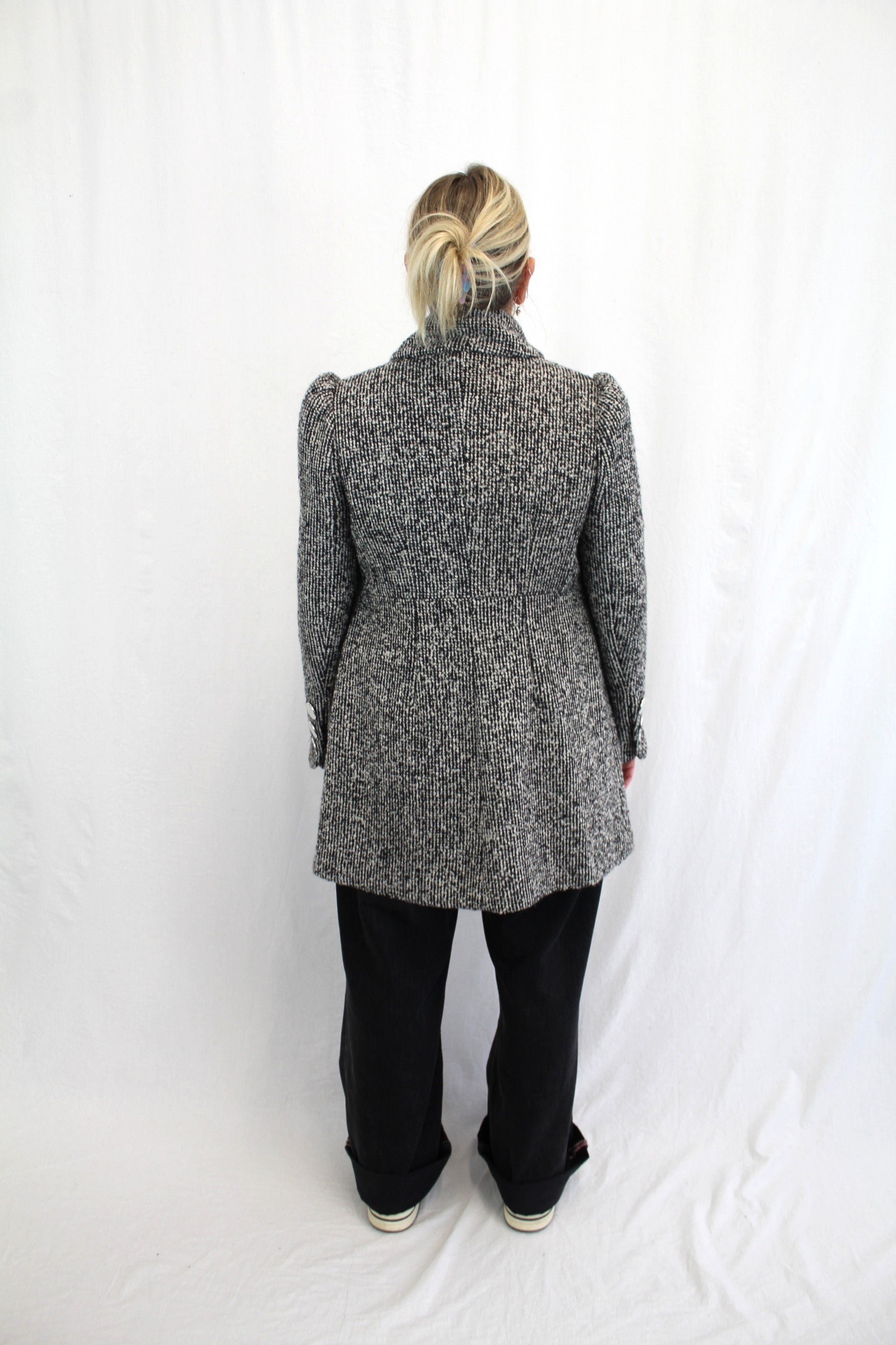 Karen Millen - Tweed Wool Coat