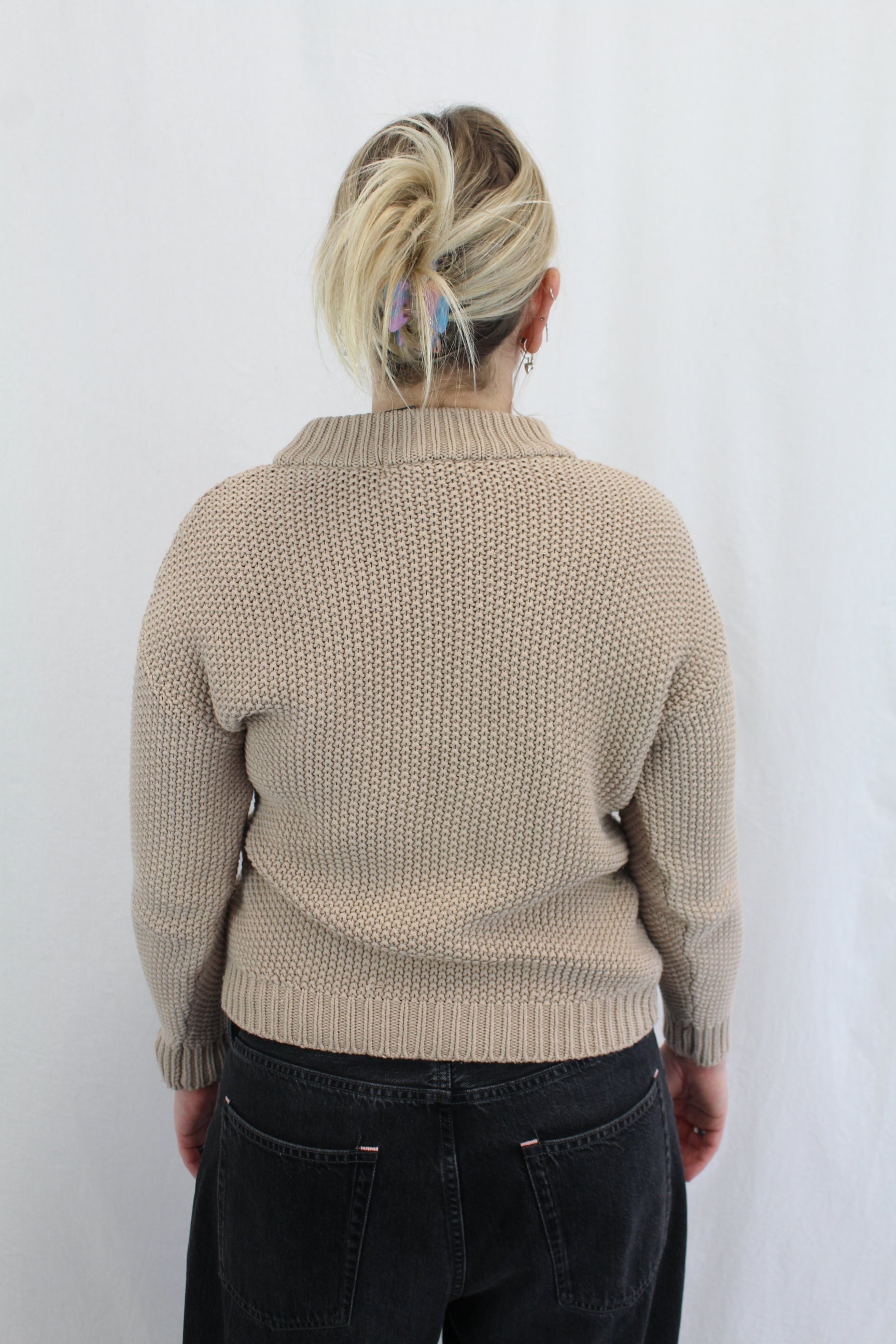 Assembly Label - Cotton Knit Jumper