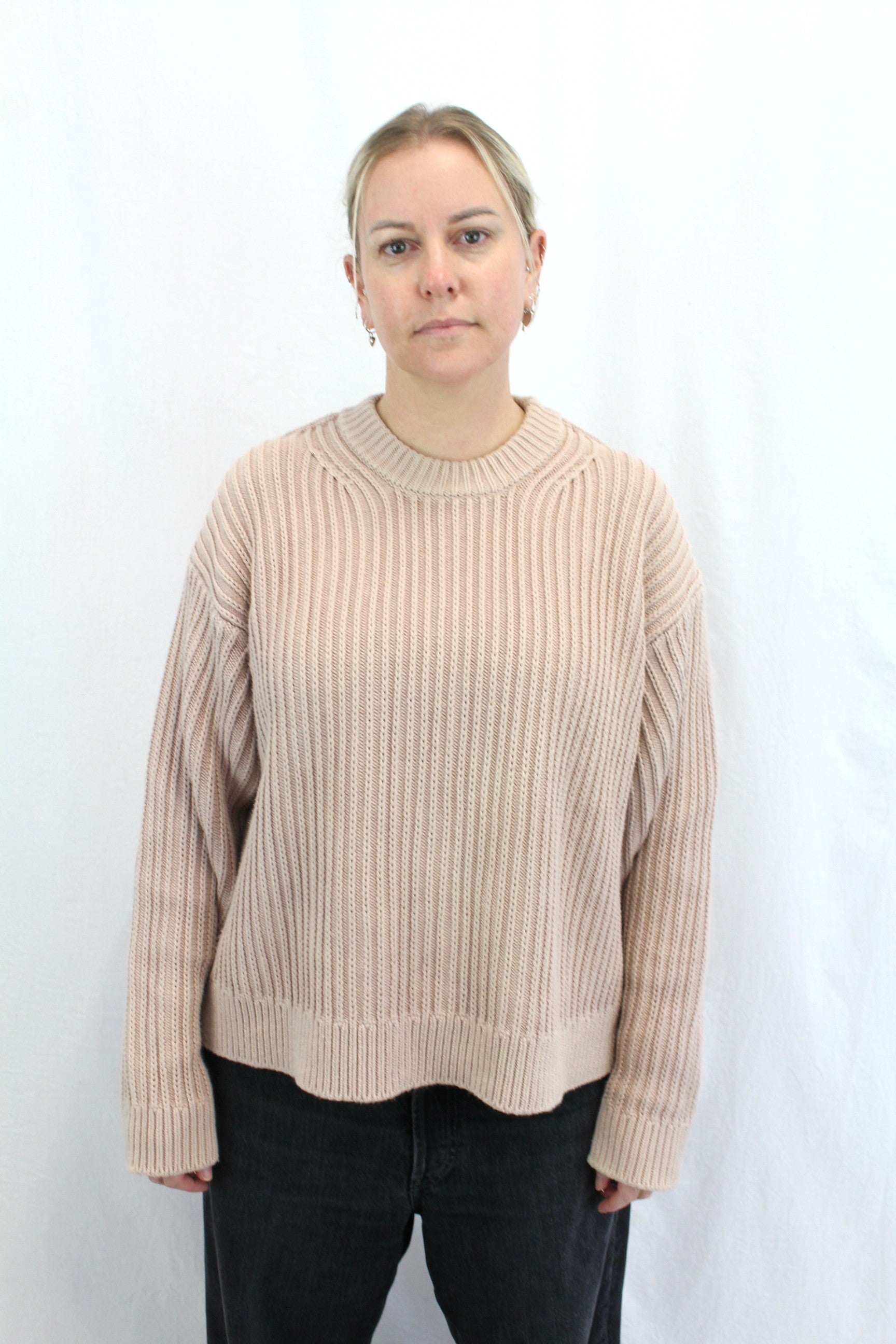 Assembly Label - Cotton Knit Jumper