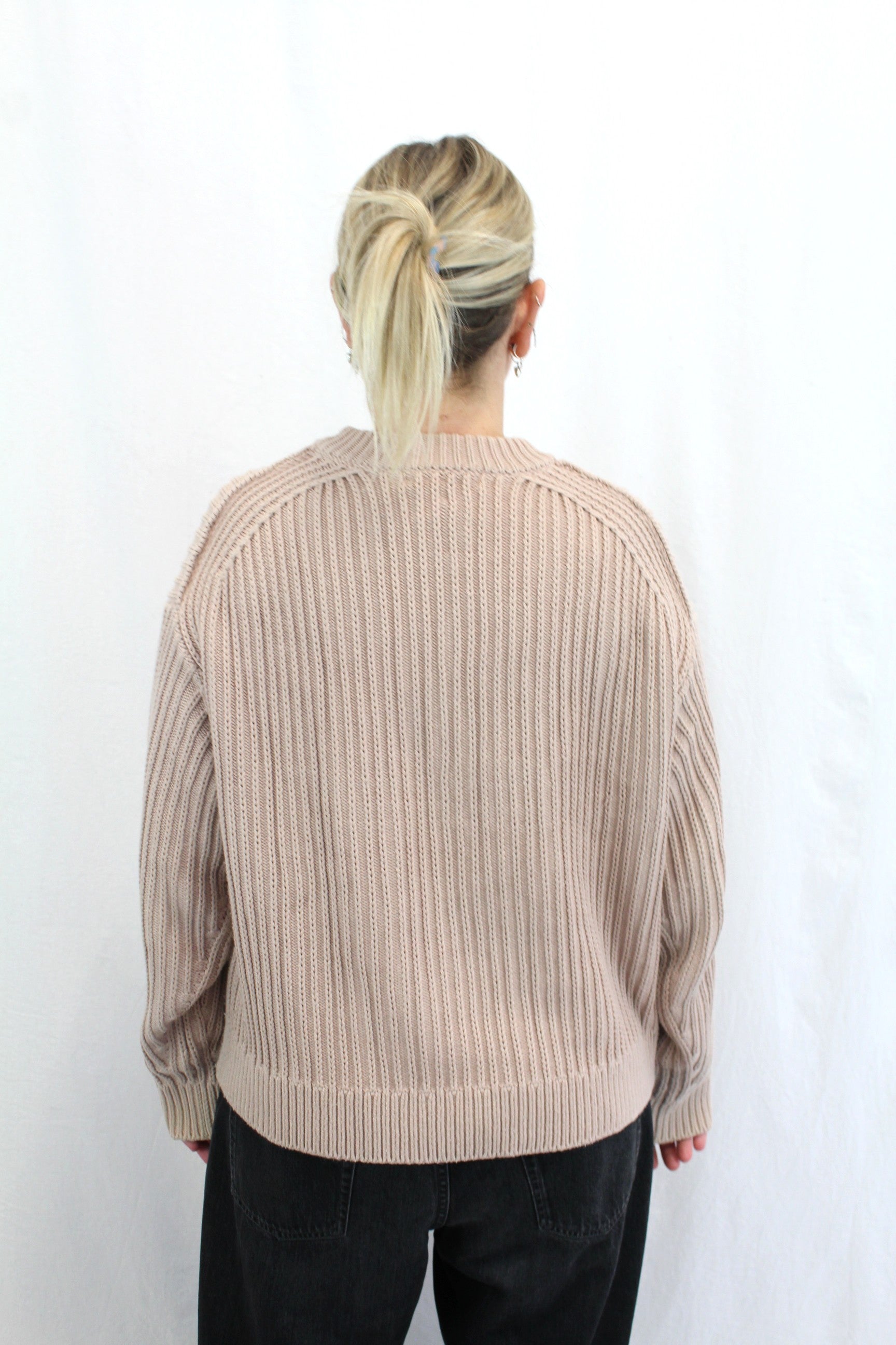 Assembly Label - Cotton Knit Jumper