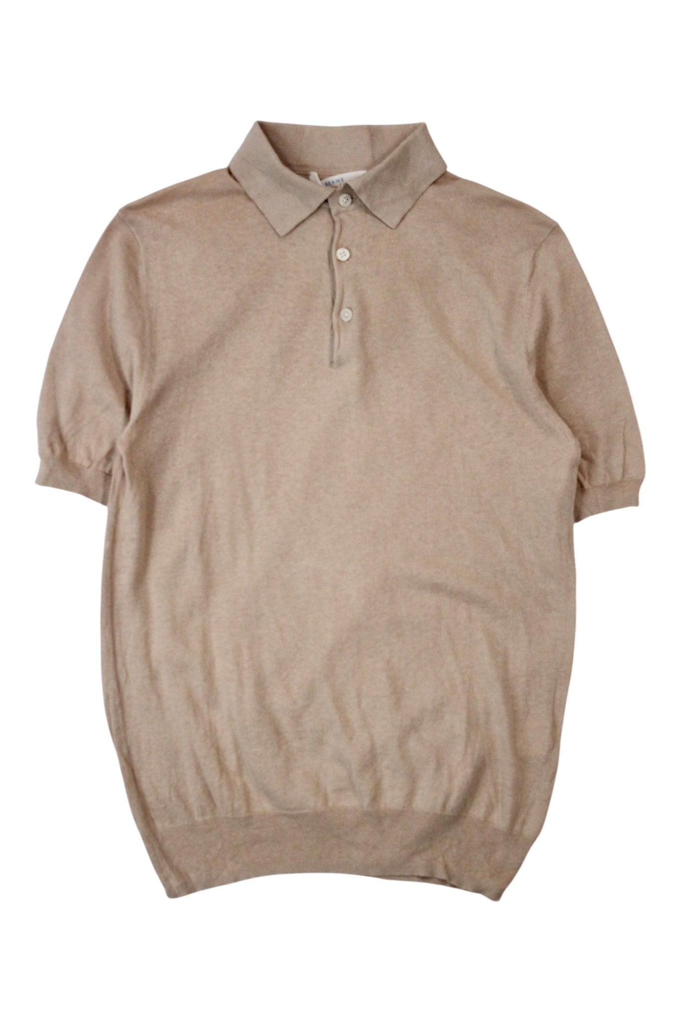 Beams Lights - Knitted Polo Shirt