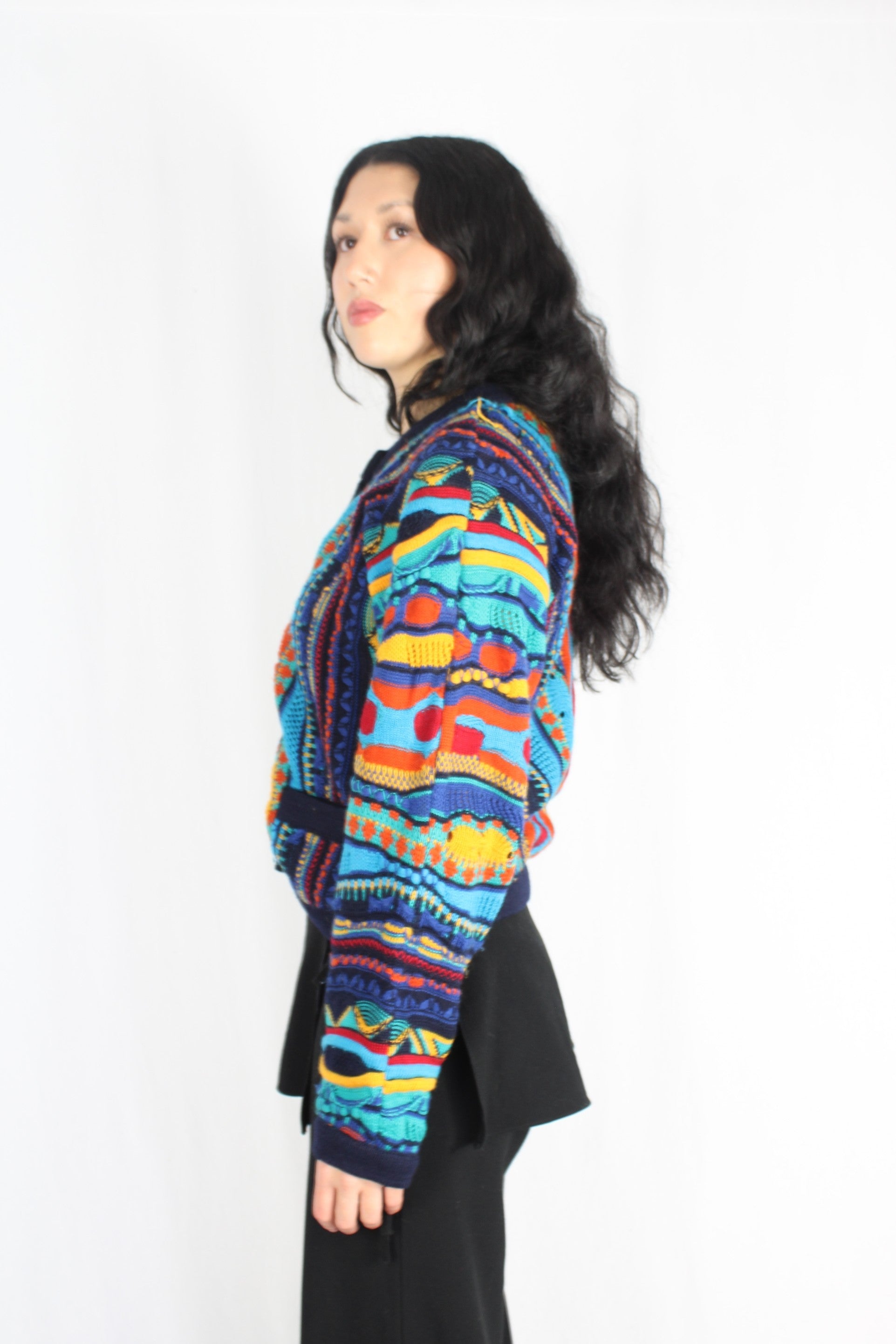 Coogi - Vintage Funky Cardigan