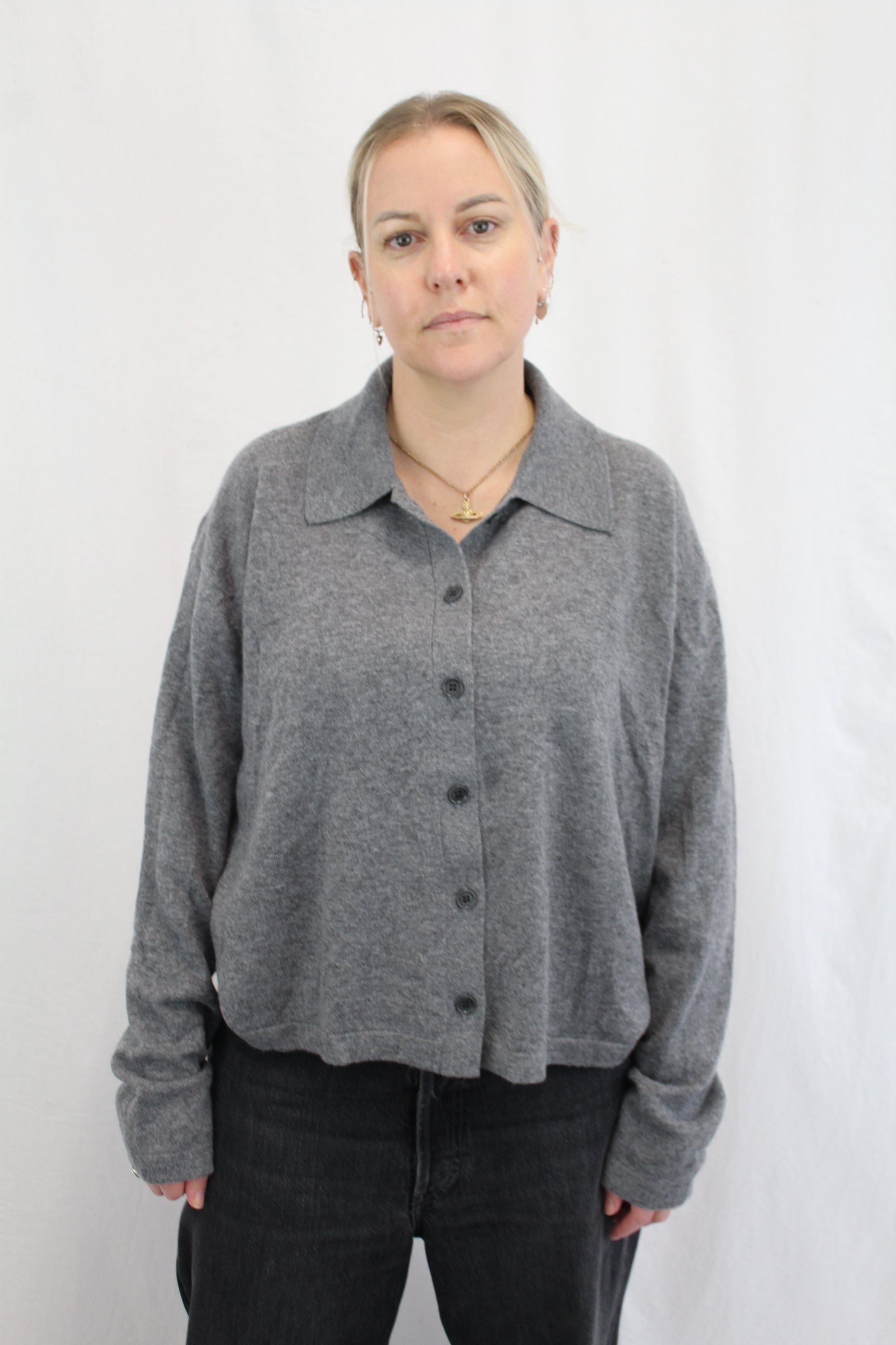Assembly Label - Collared Cardigan