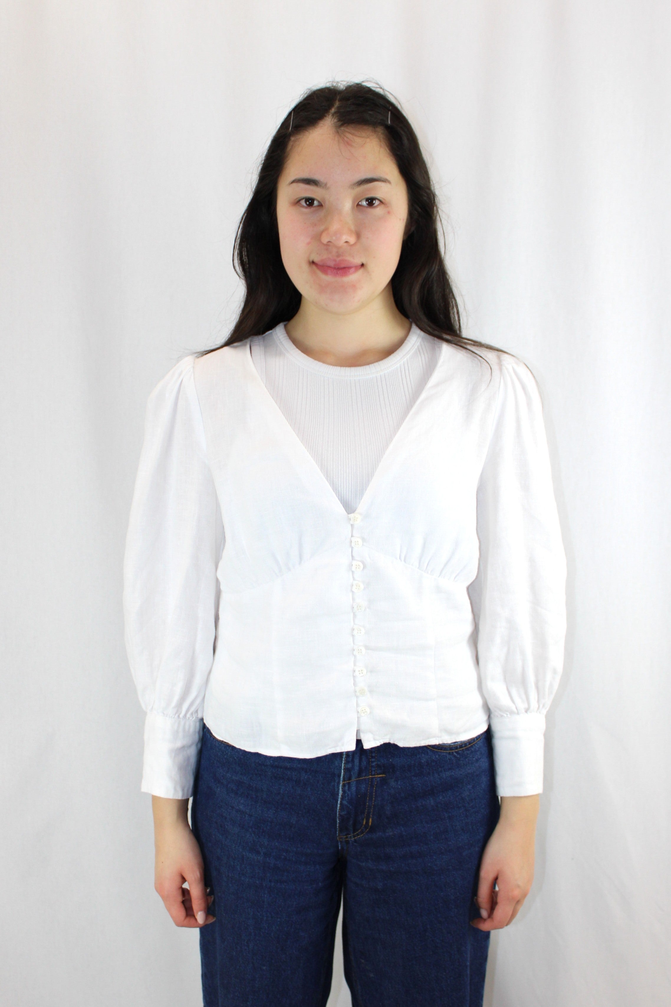 Reformation - Linen Blouse
