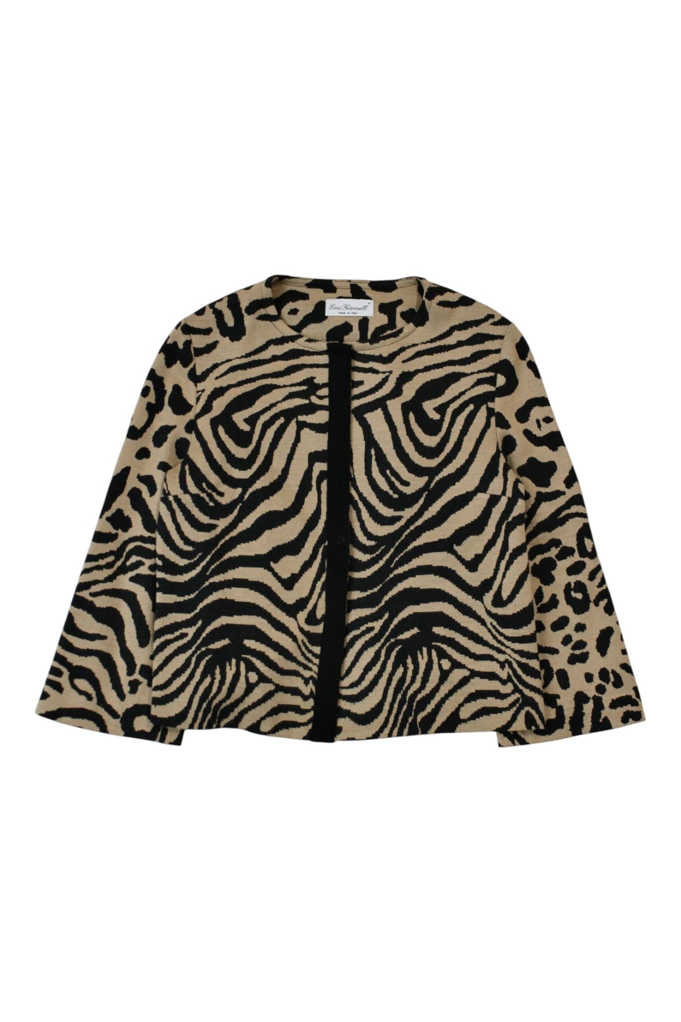 Emi Giannelli - Knitted Zebra Jacket
