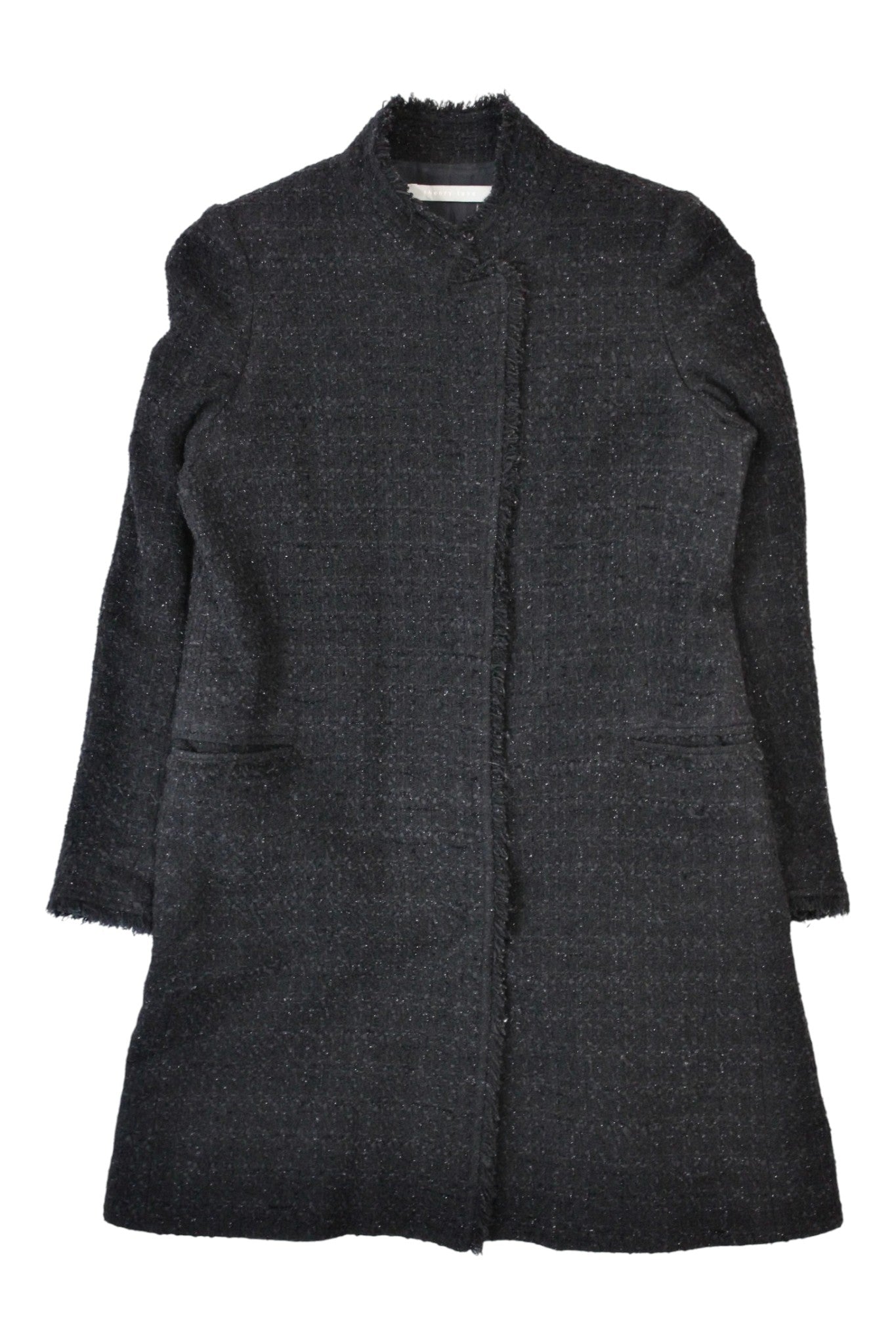 Theory Luxe - Metallic Tweed Coat