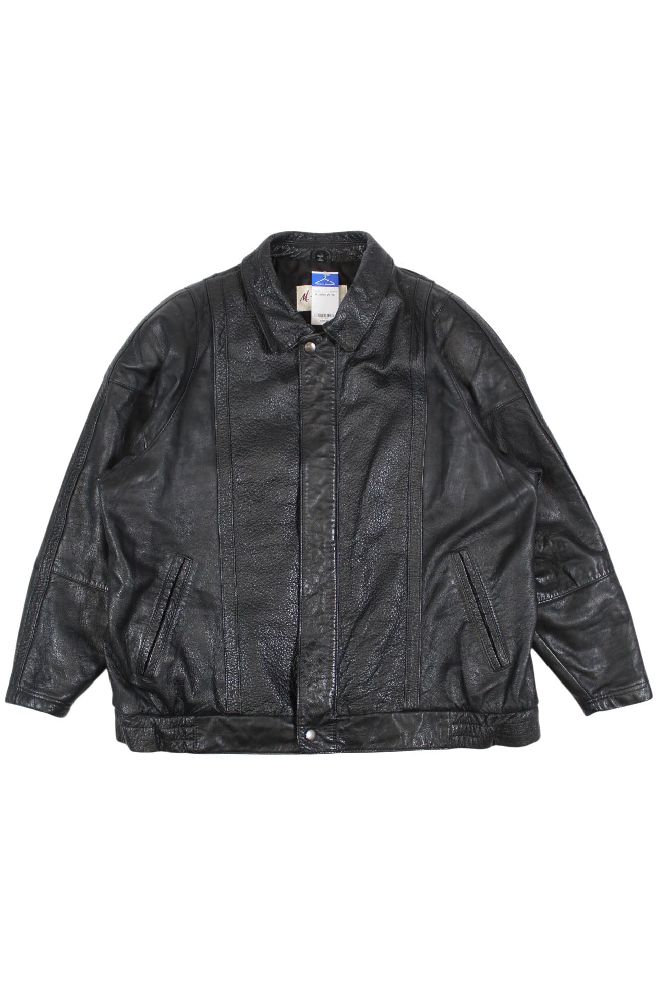 M. Julian - Leather Bomber Jacket