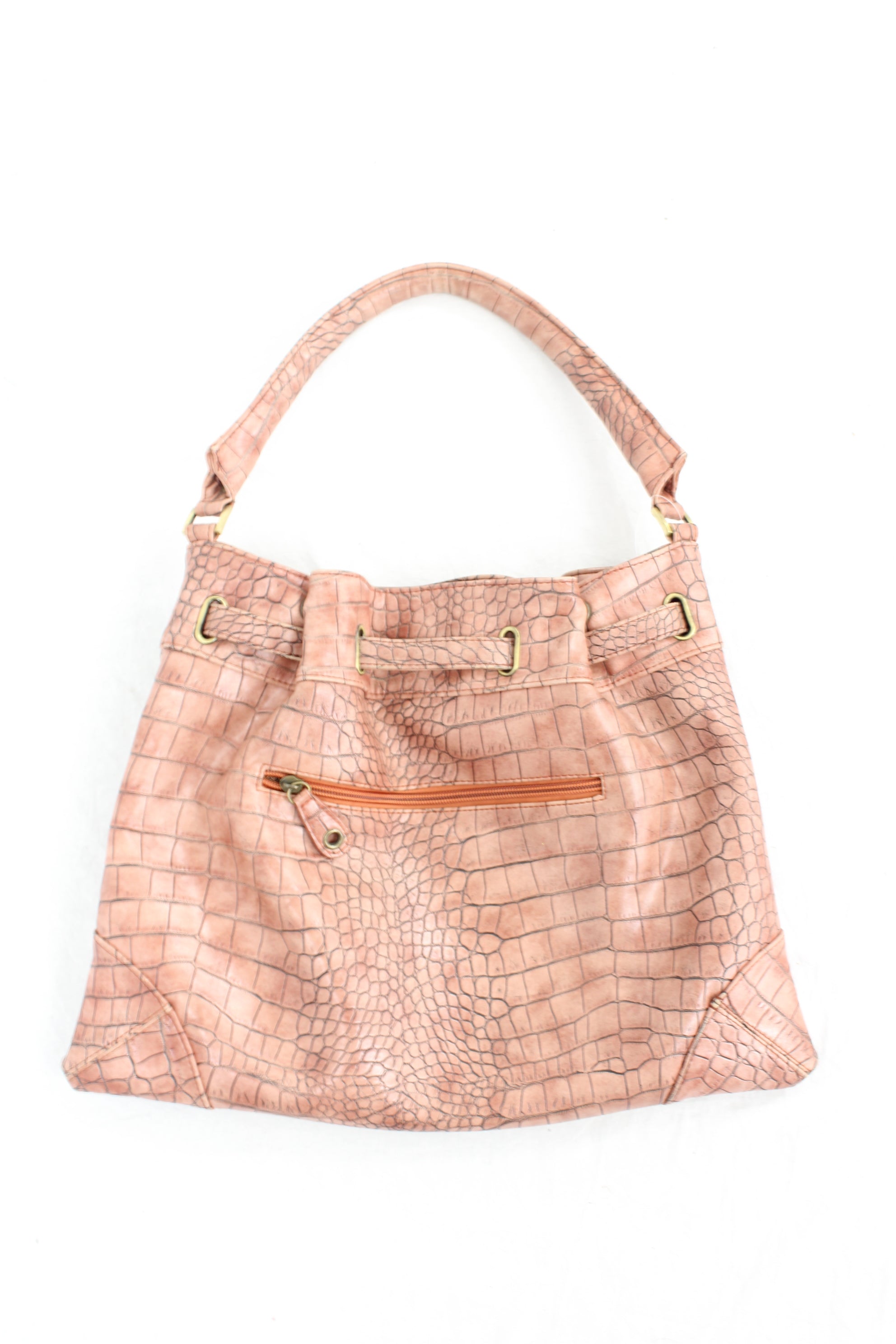 Modapelle - Vintage Croc Skin Bag