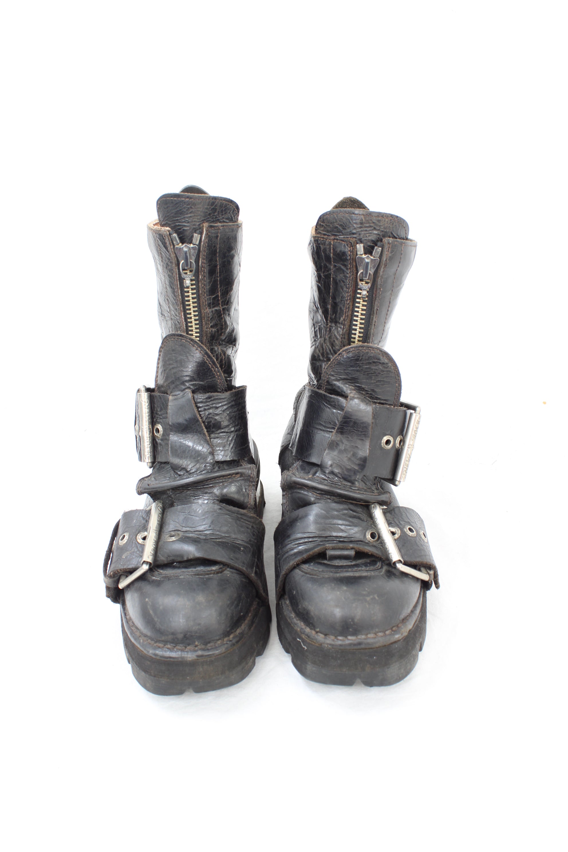 New Rock - Vintage Chunky Boots