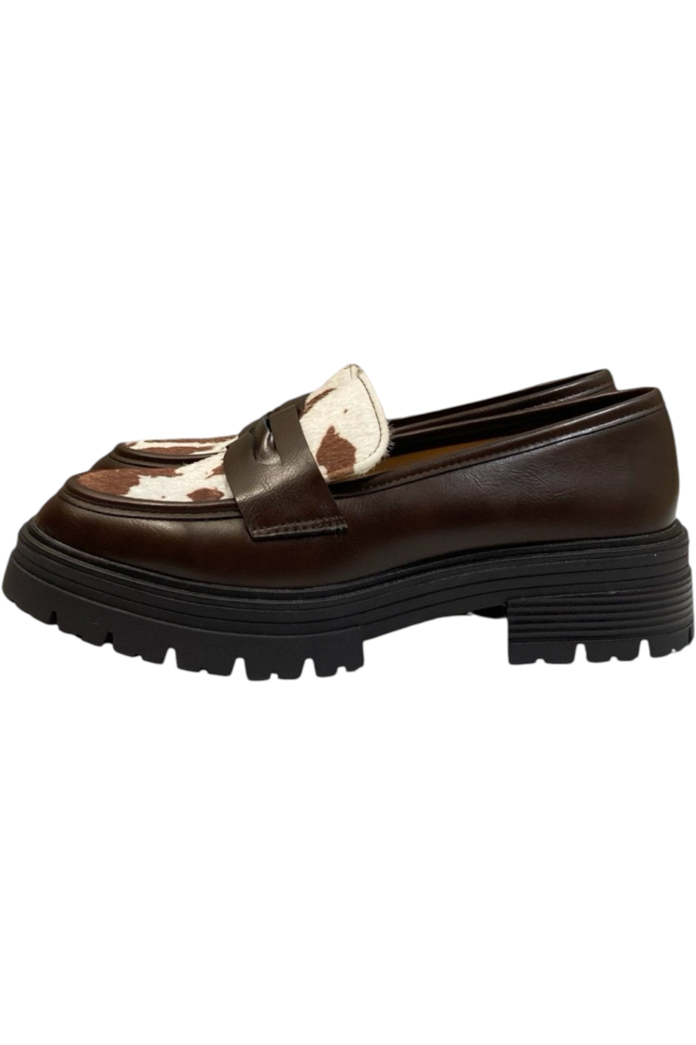 Super Made - Cow Pattern Loafers