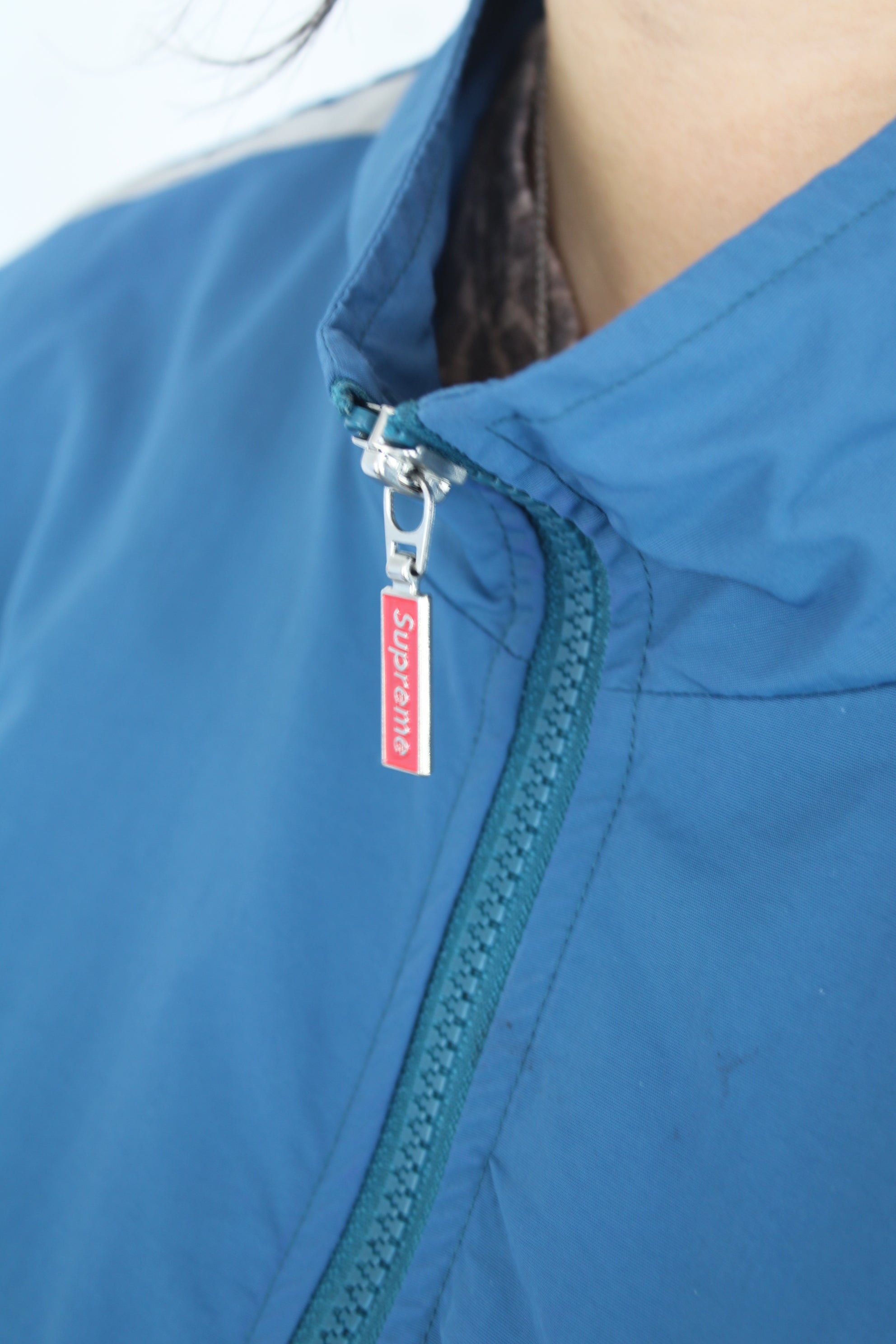 Supreme - Teal Nylon Jacket
