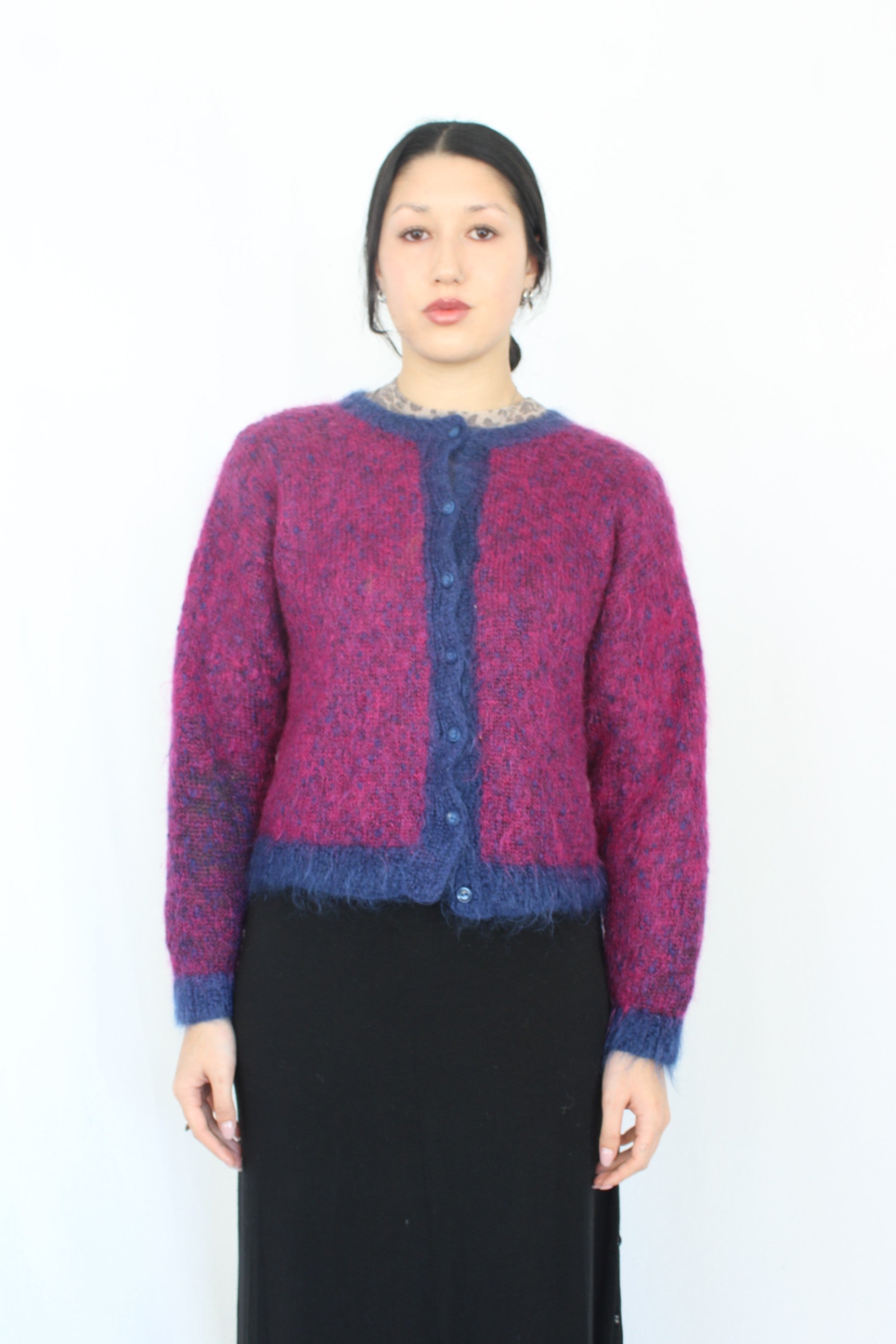 Handmade Fuzzy Cardigan