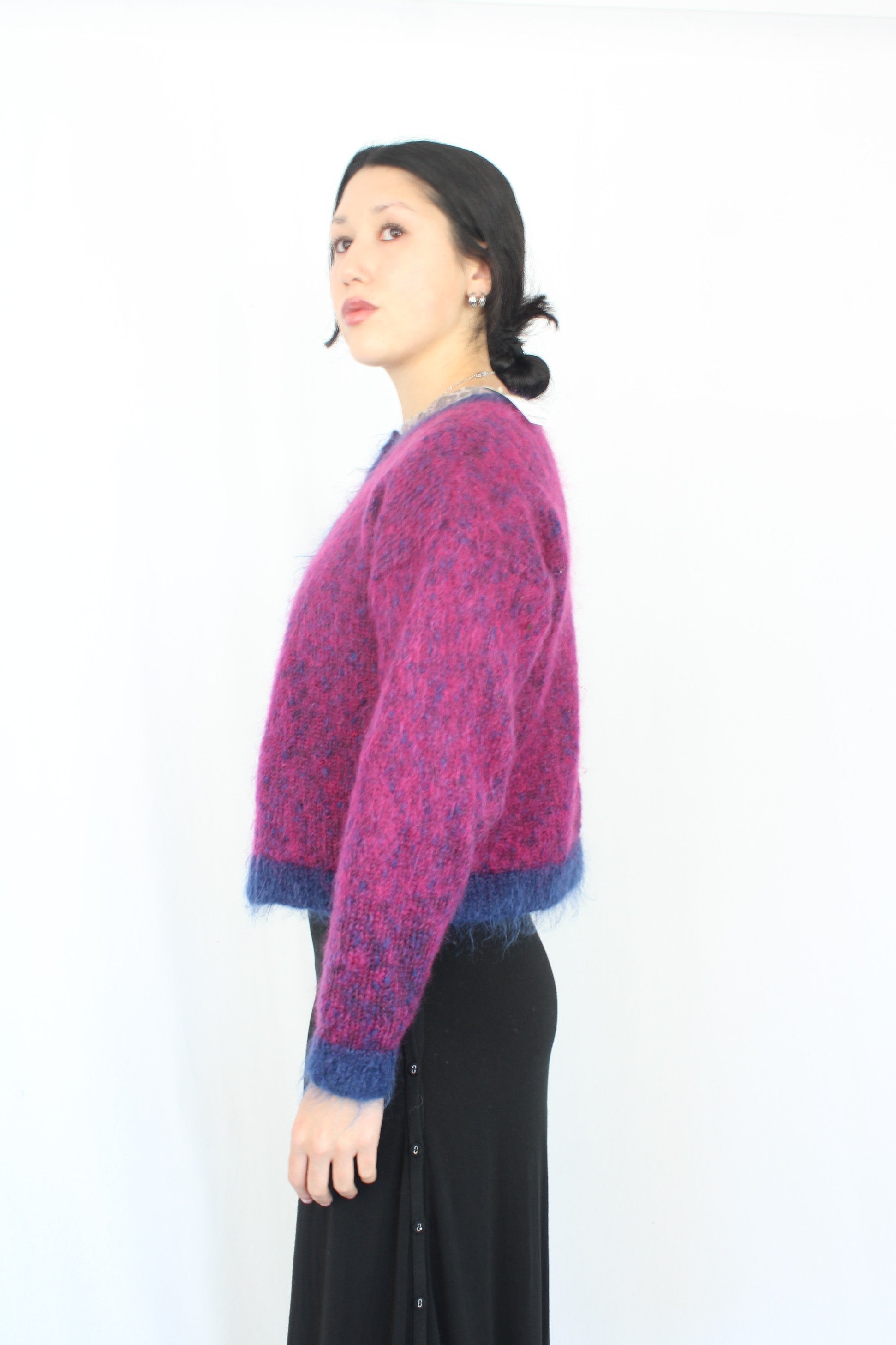 Handmade Fuzzy Cardigan