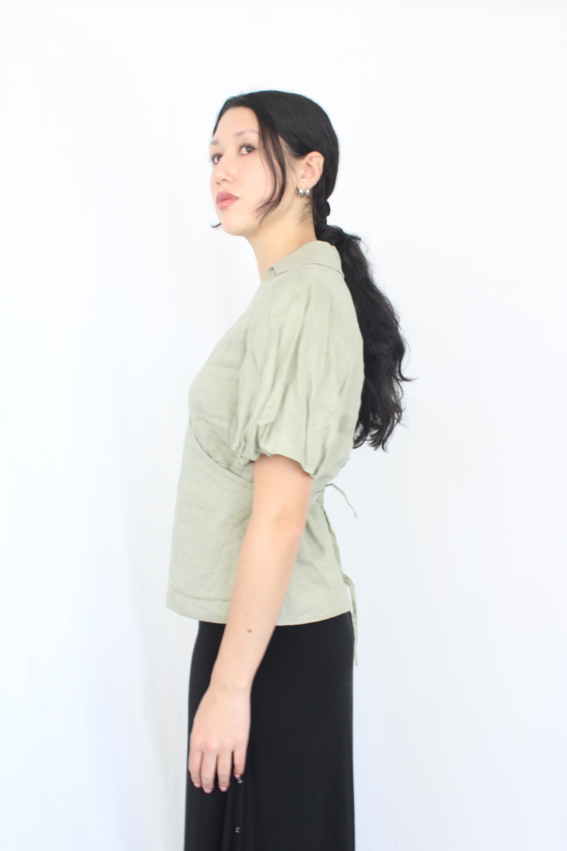 Country Road - Faux Wrap Top
