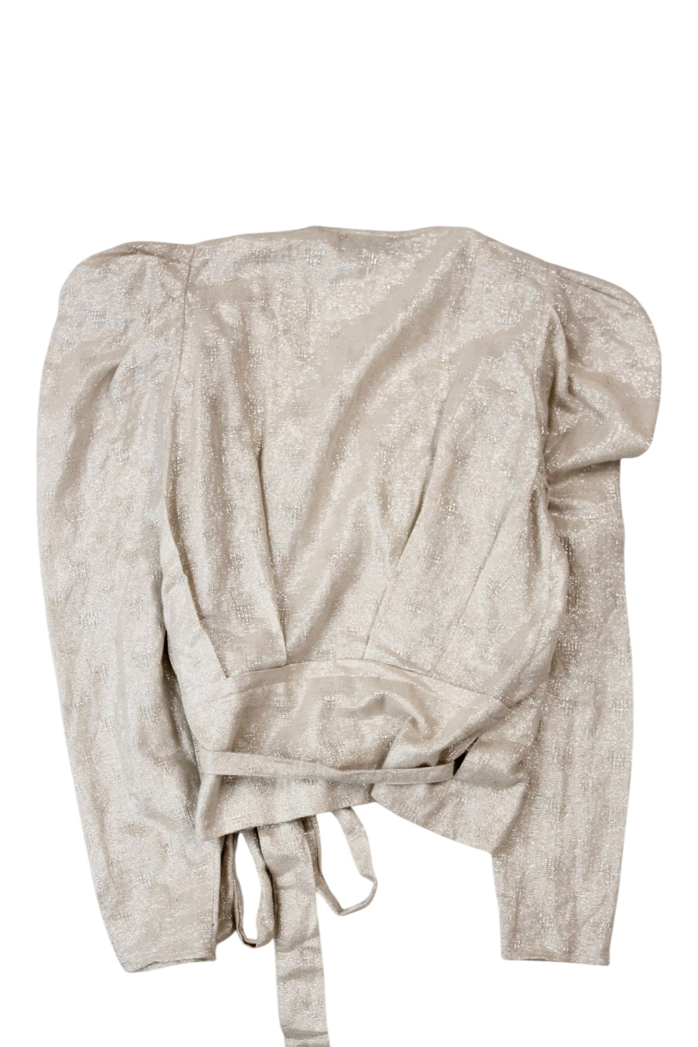 IRO - Metallic Wrap Top