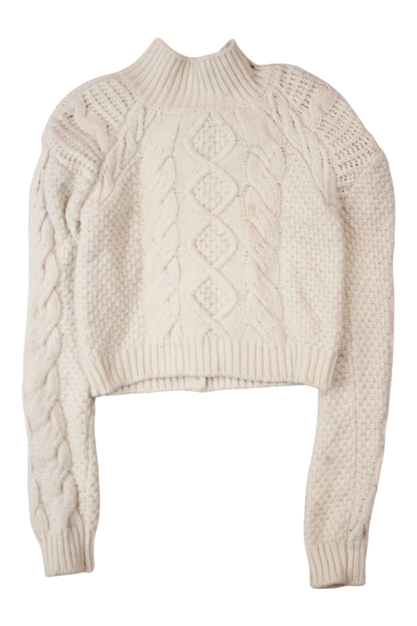 Staud - Cropped Cable Knit