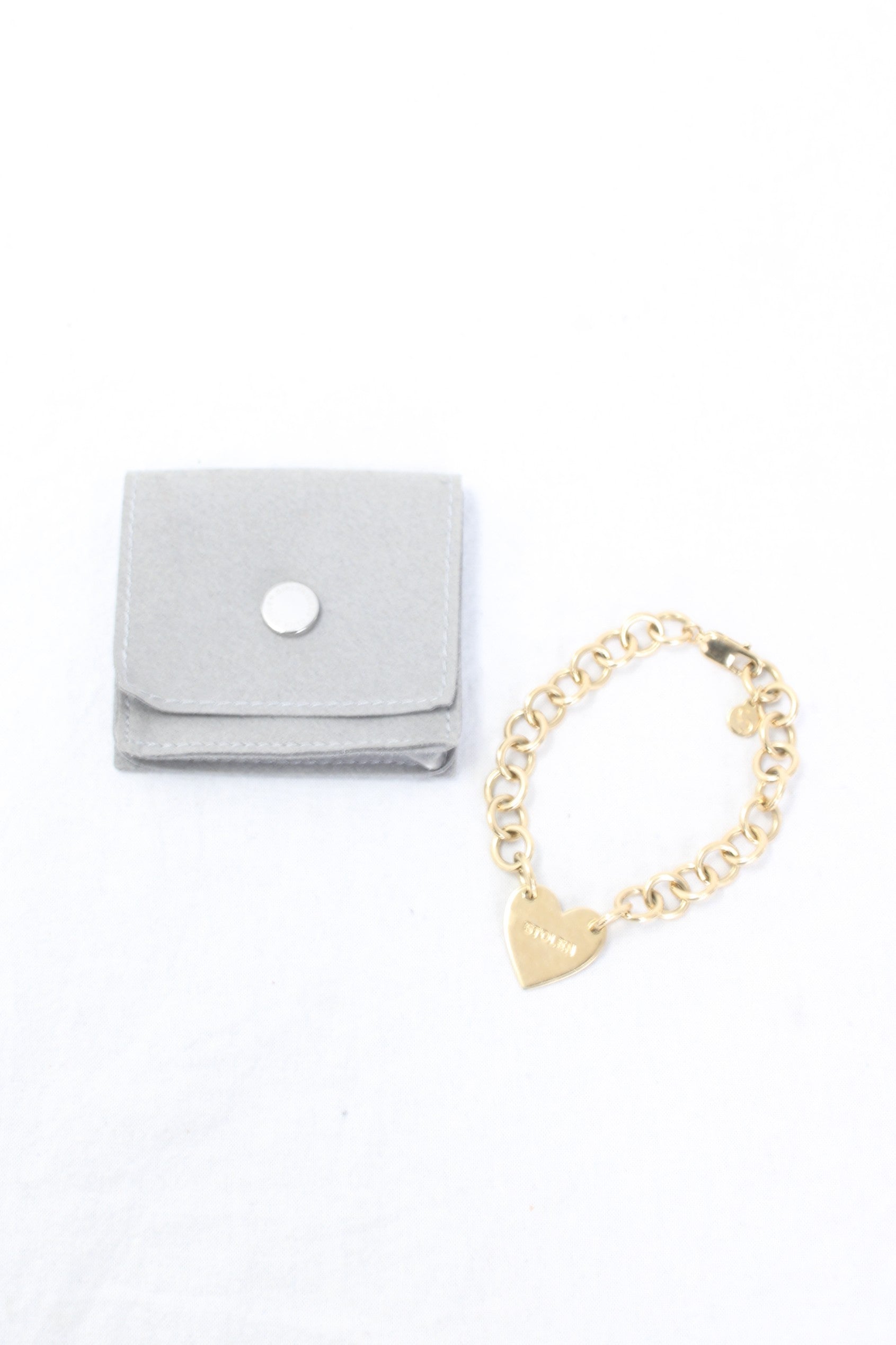 Stolen Girlfriends Club - Gold Plated Heart Chain