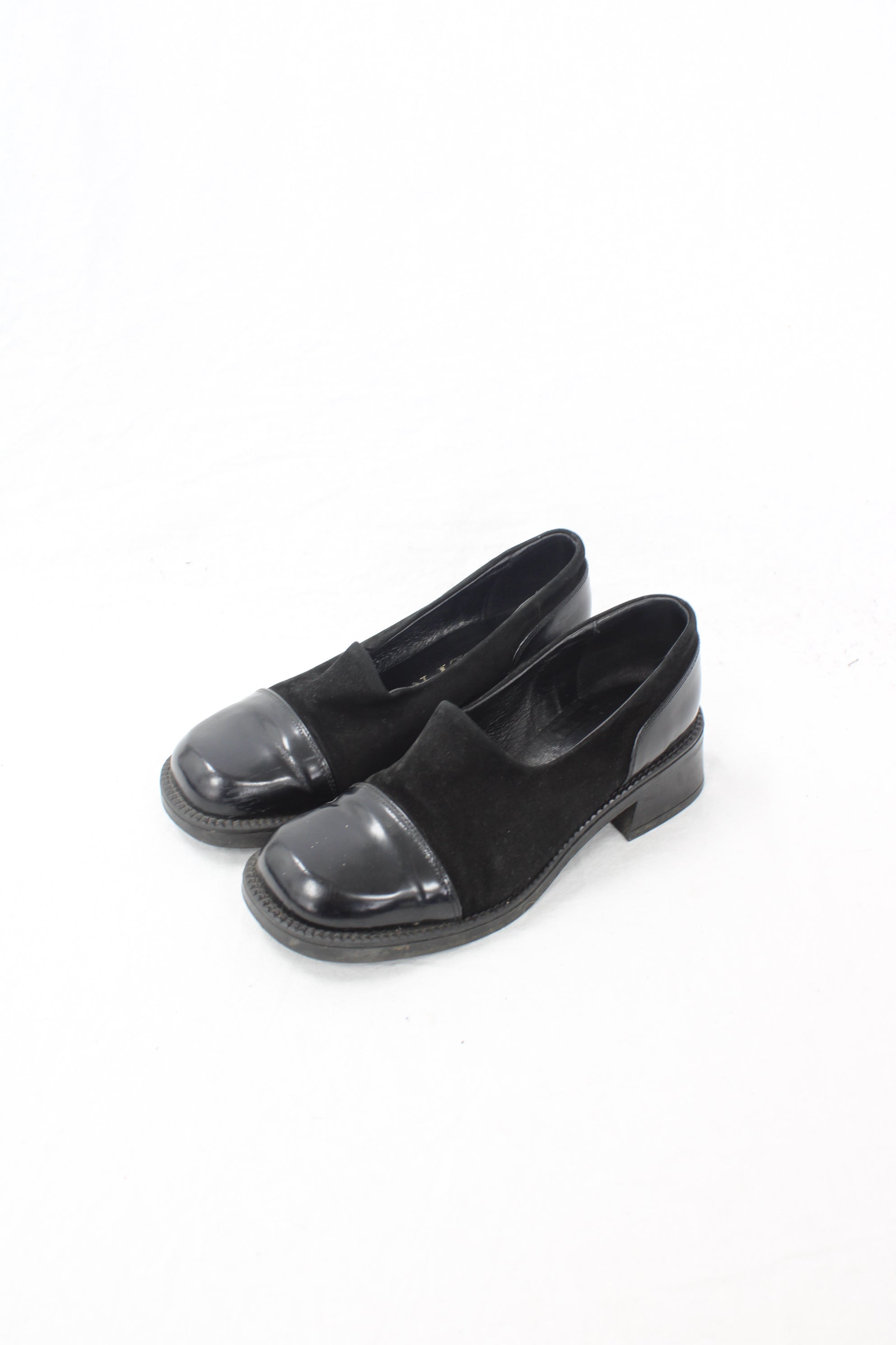 Molly N - Suede Square Toe Shoes