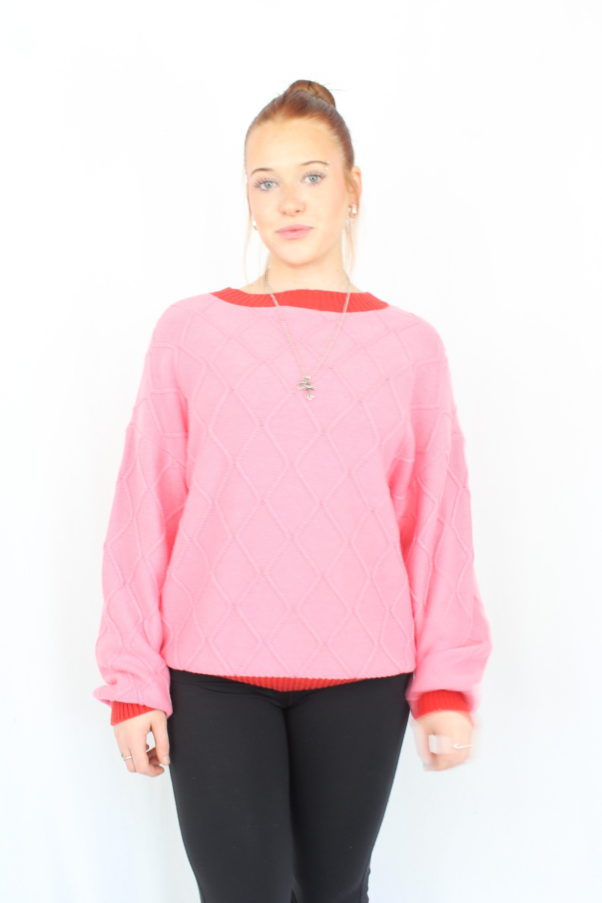 Thing Thing - Ringer Diamond Jumper